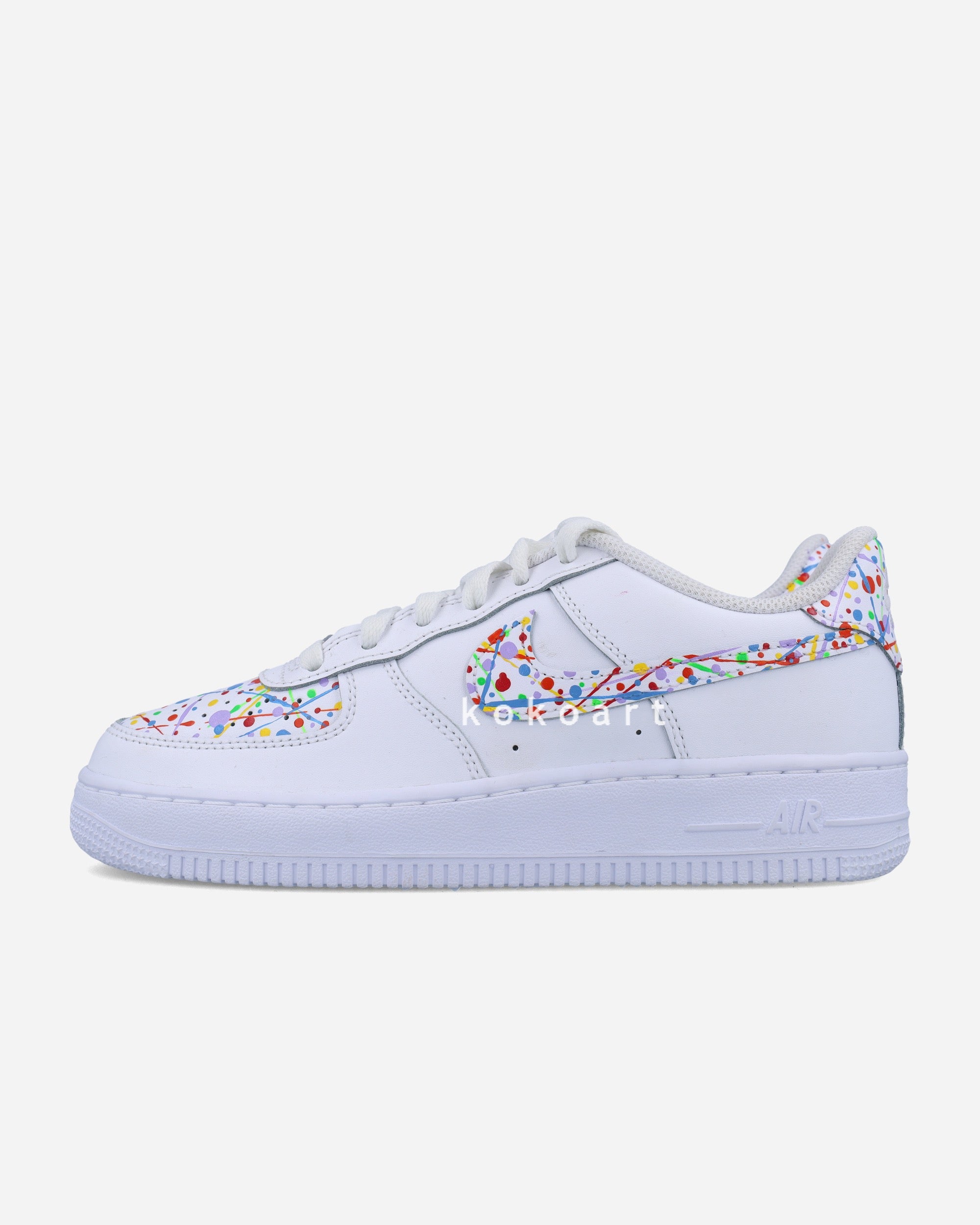 AF1 Paint Splatters
