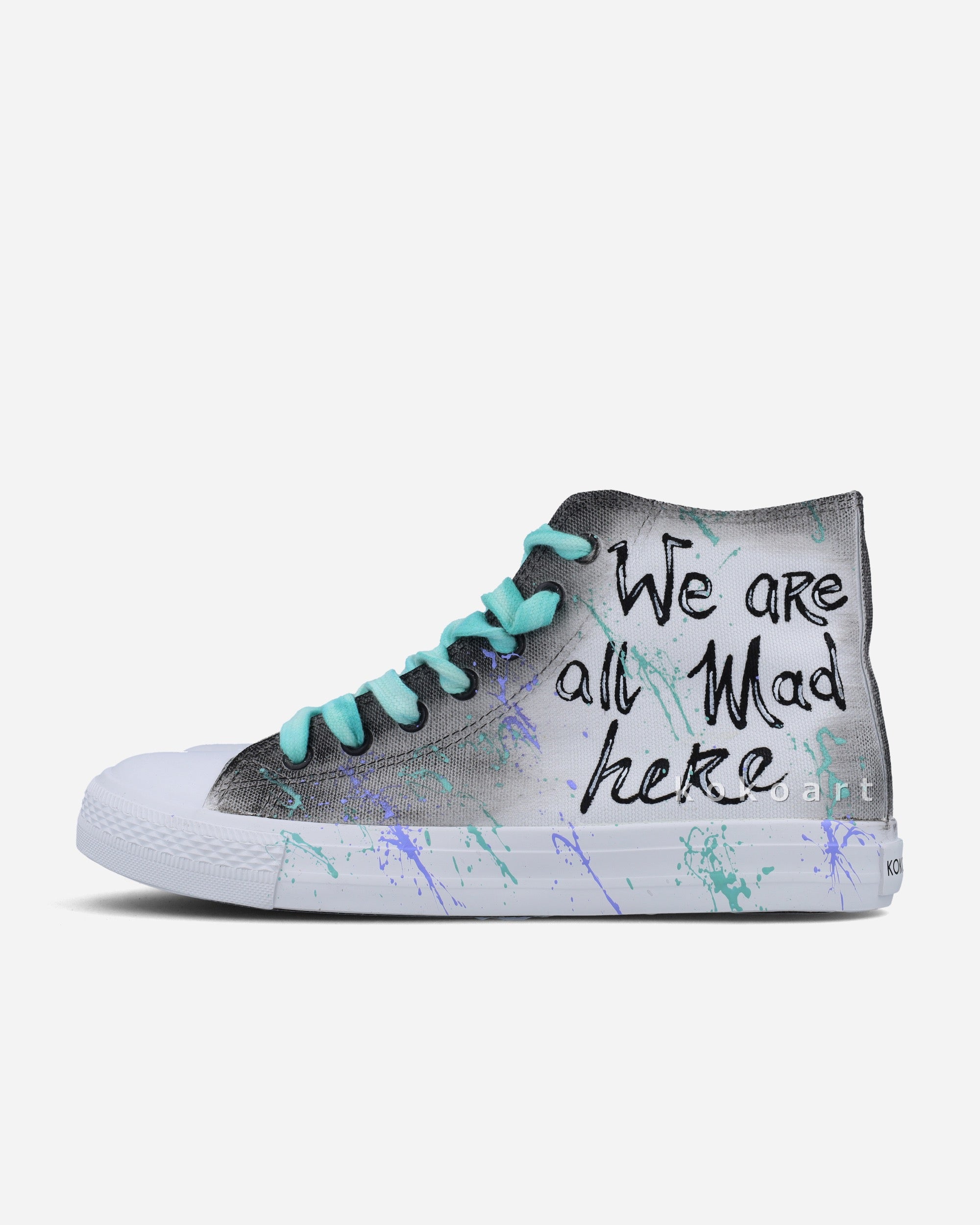 Cat Hand Painted Shoes