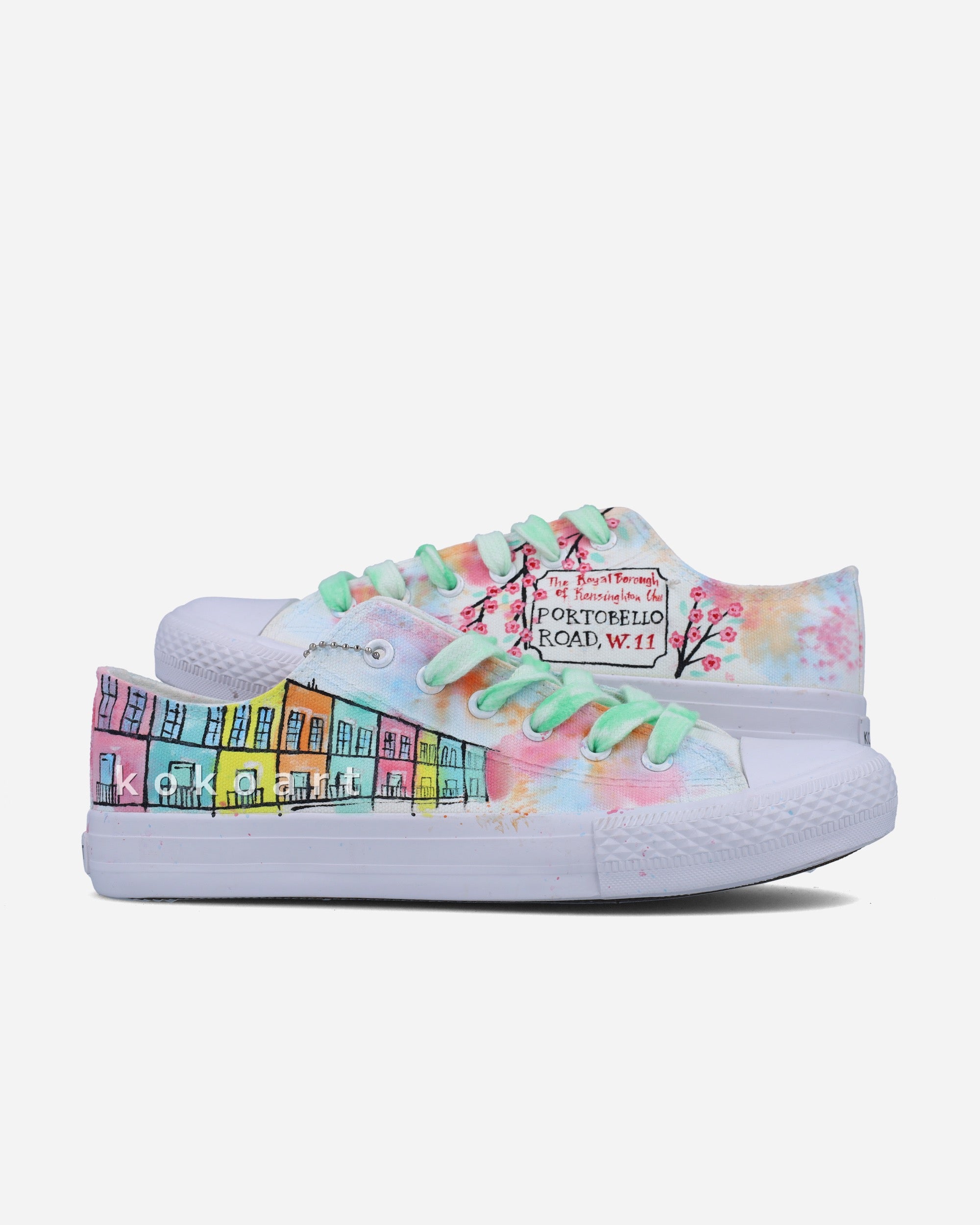 Portobello Road Hand Painted Shoes