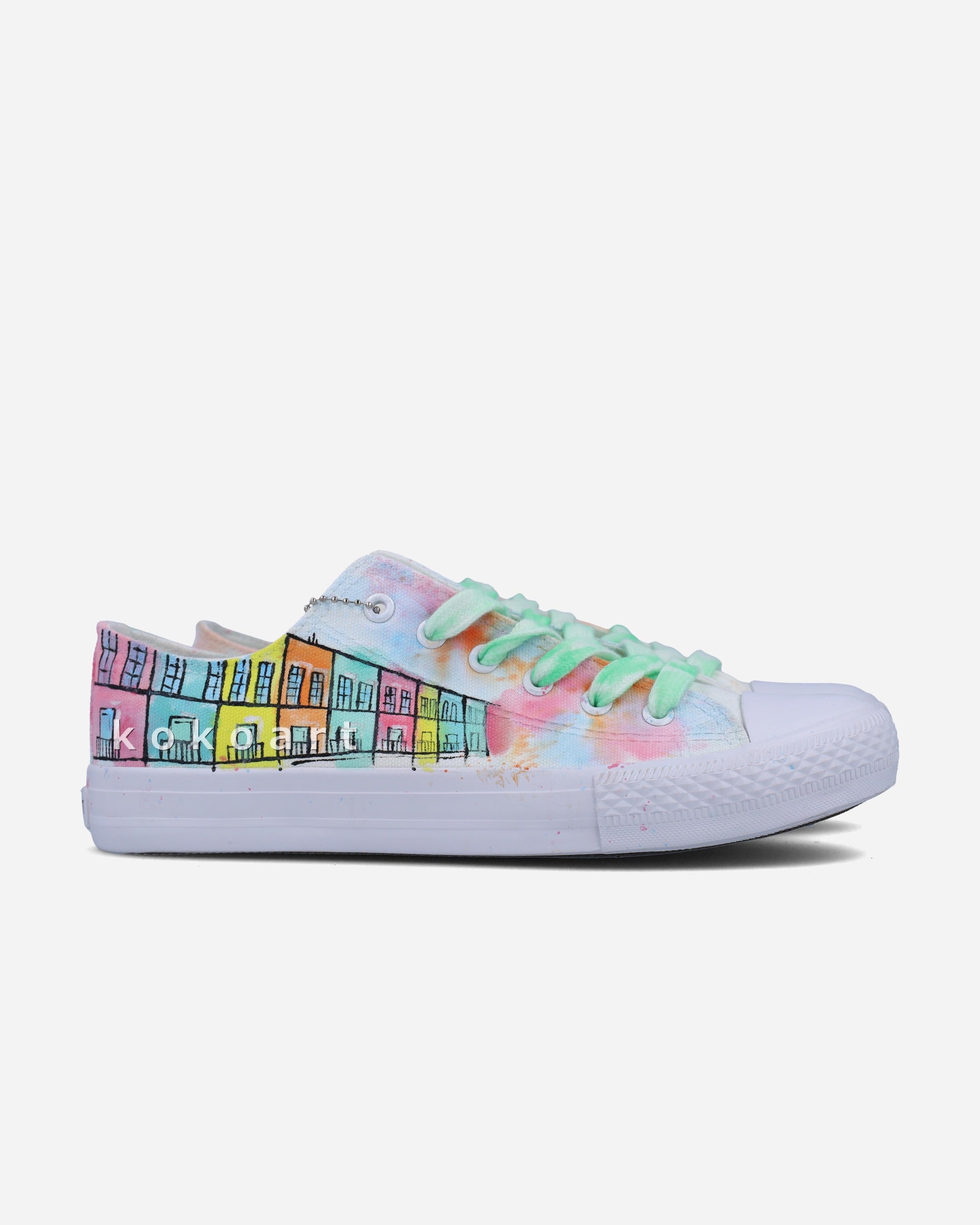 Portobello Road Hand Painted Shoes