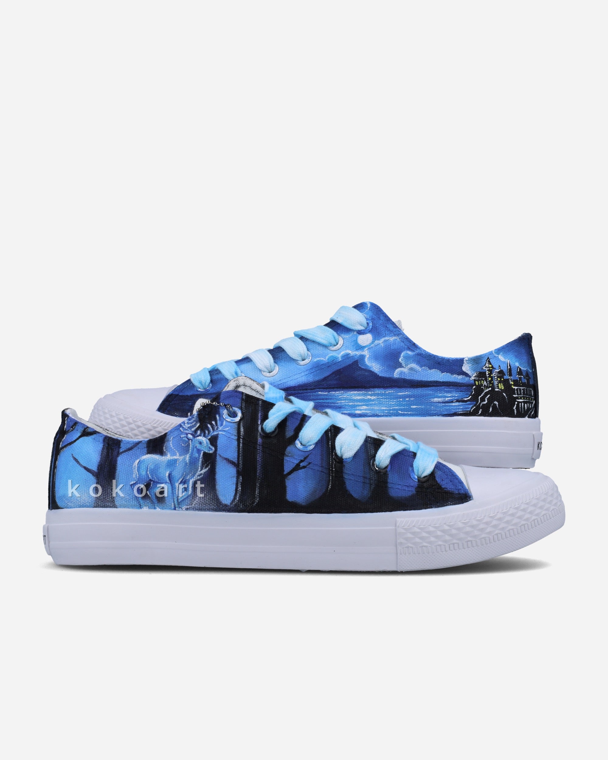 Abstract Hand Painted Shoes