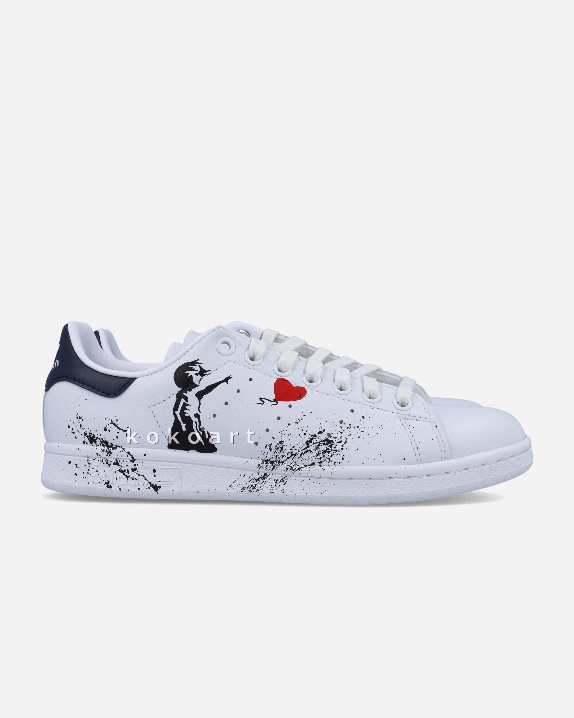 Stan Smith Hand Painted Graffiti