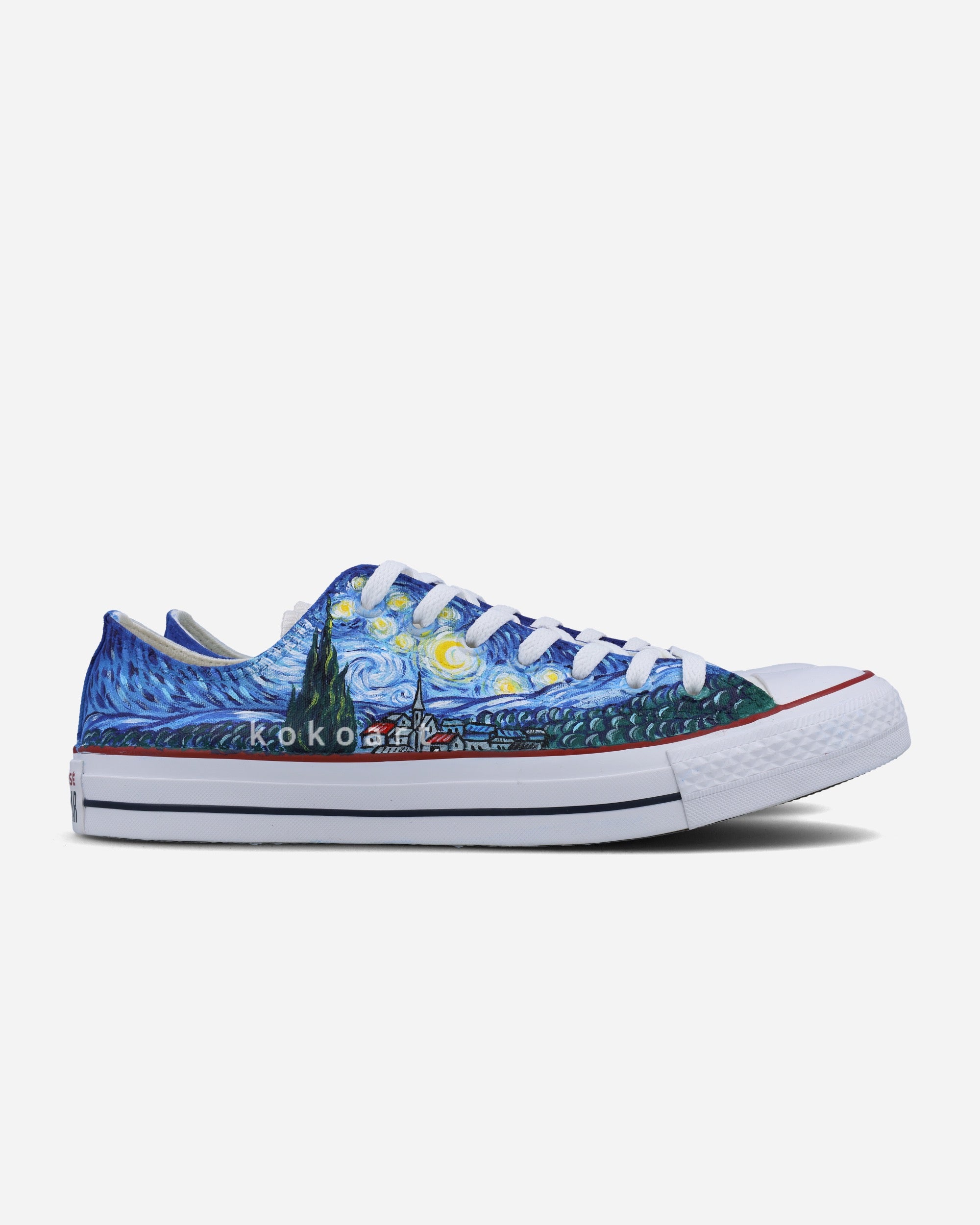 All Star Hand Painted Starry Night