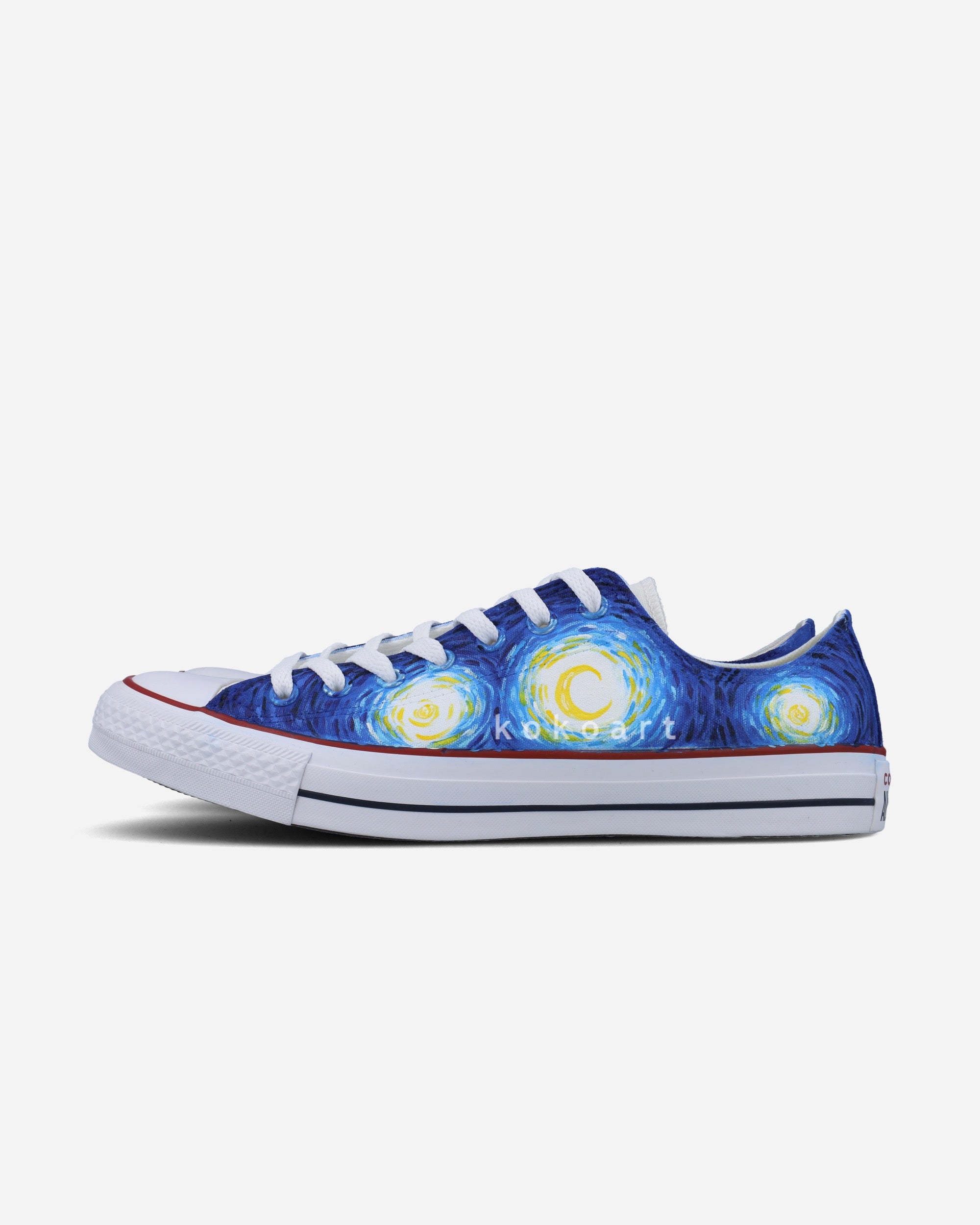 All Star Hand Painted Starry Night
