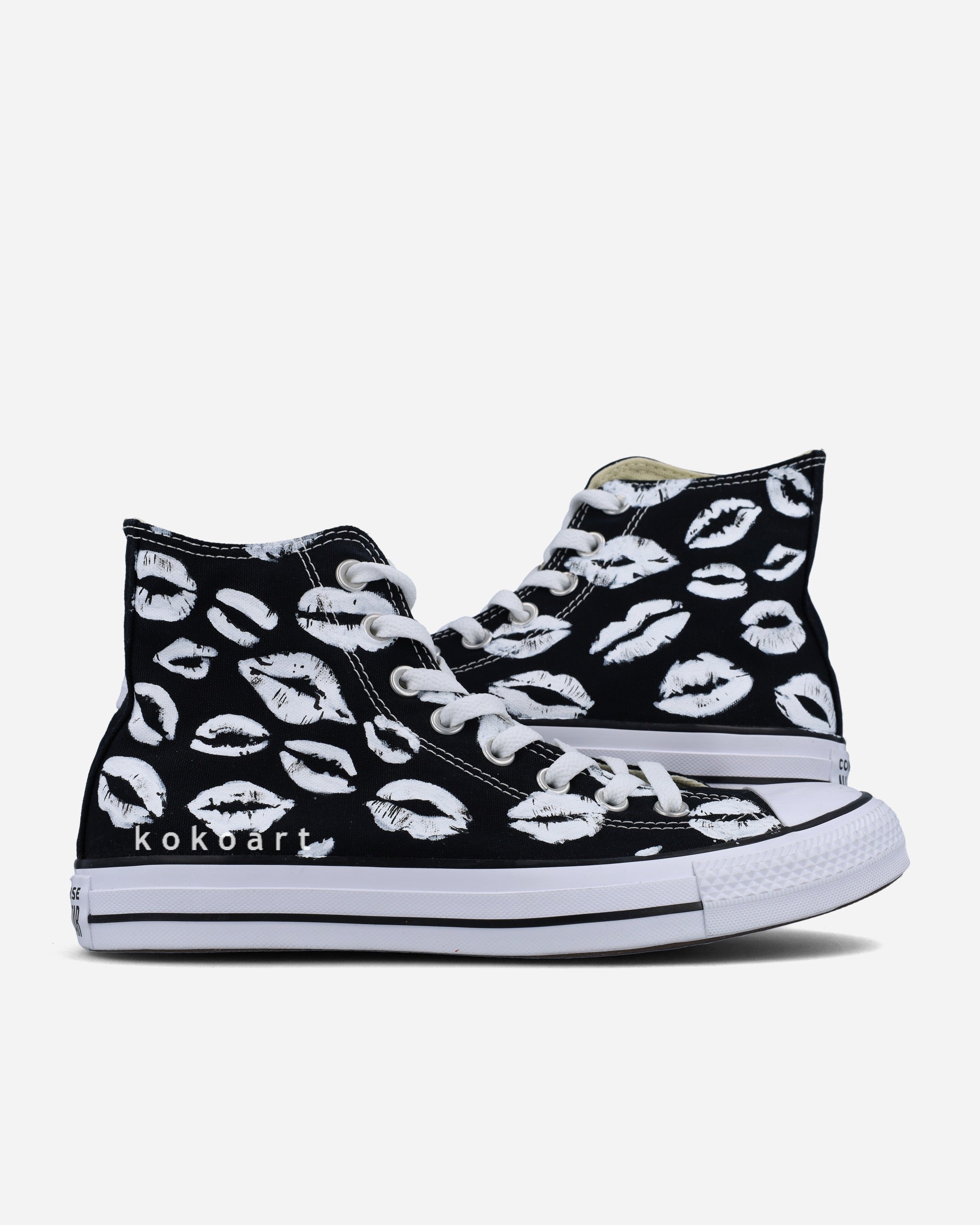 All Star Hand Painted Lips