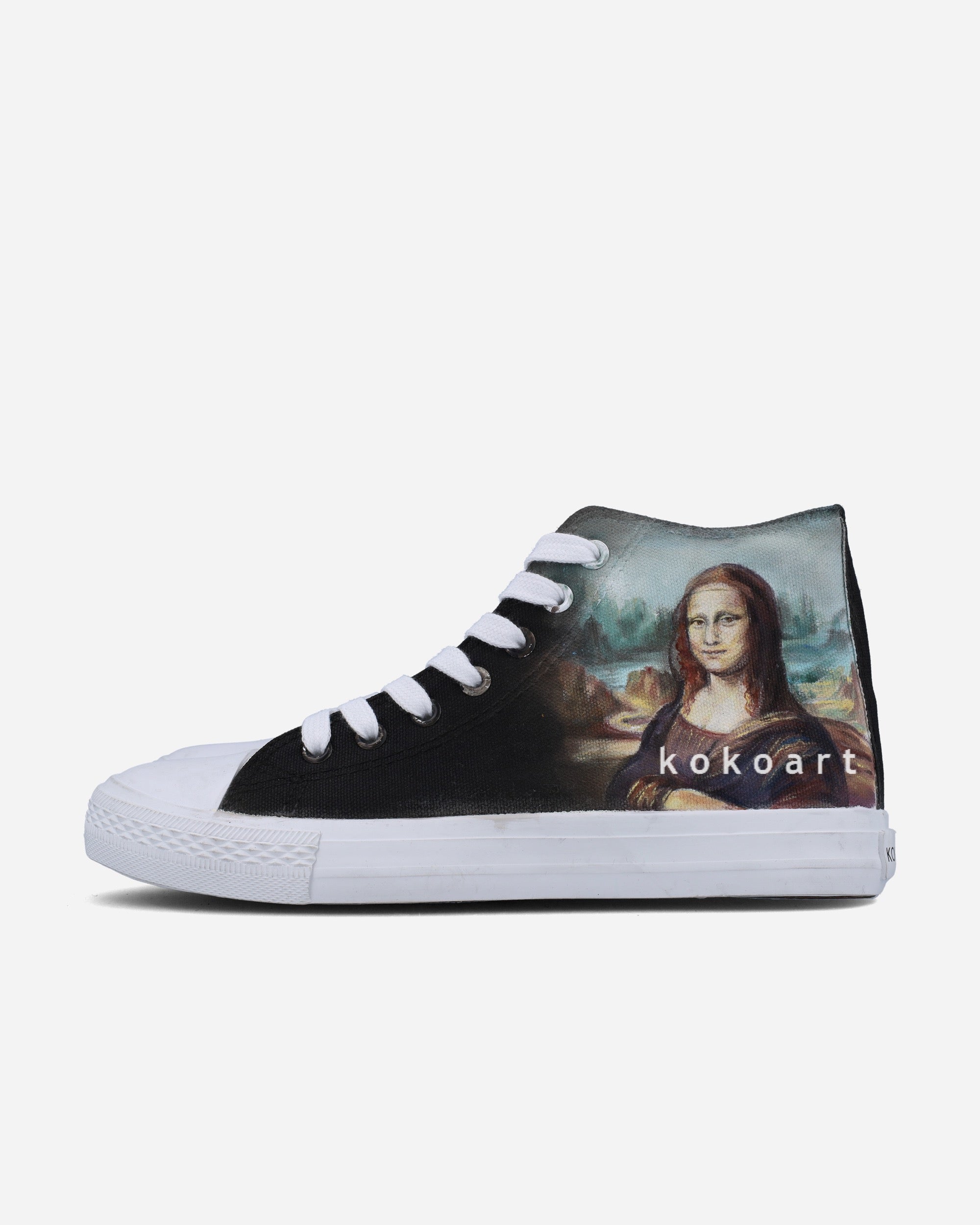 Leonardo da Vinci Hand Painted Shoes