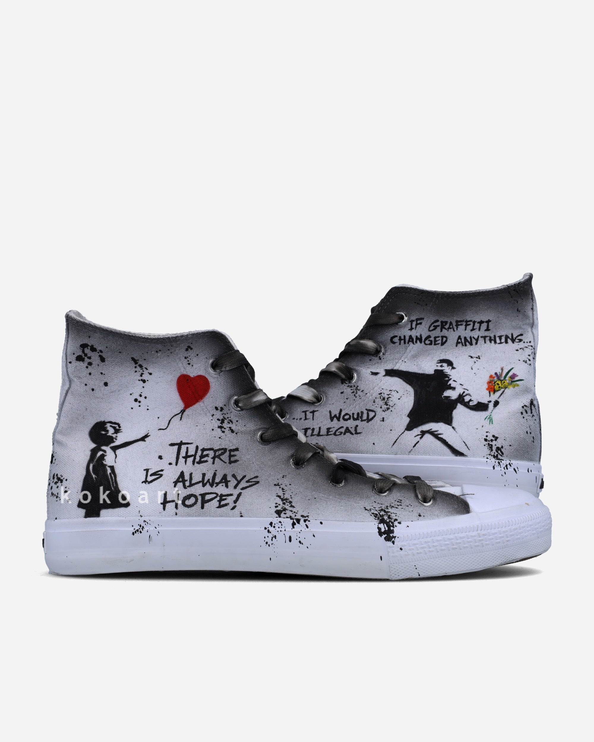 Graffiti Art Hand Painted Shoes