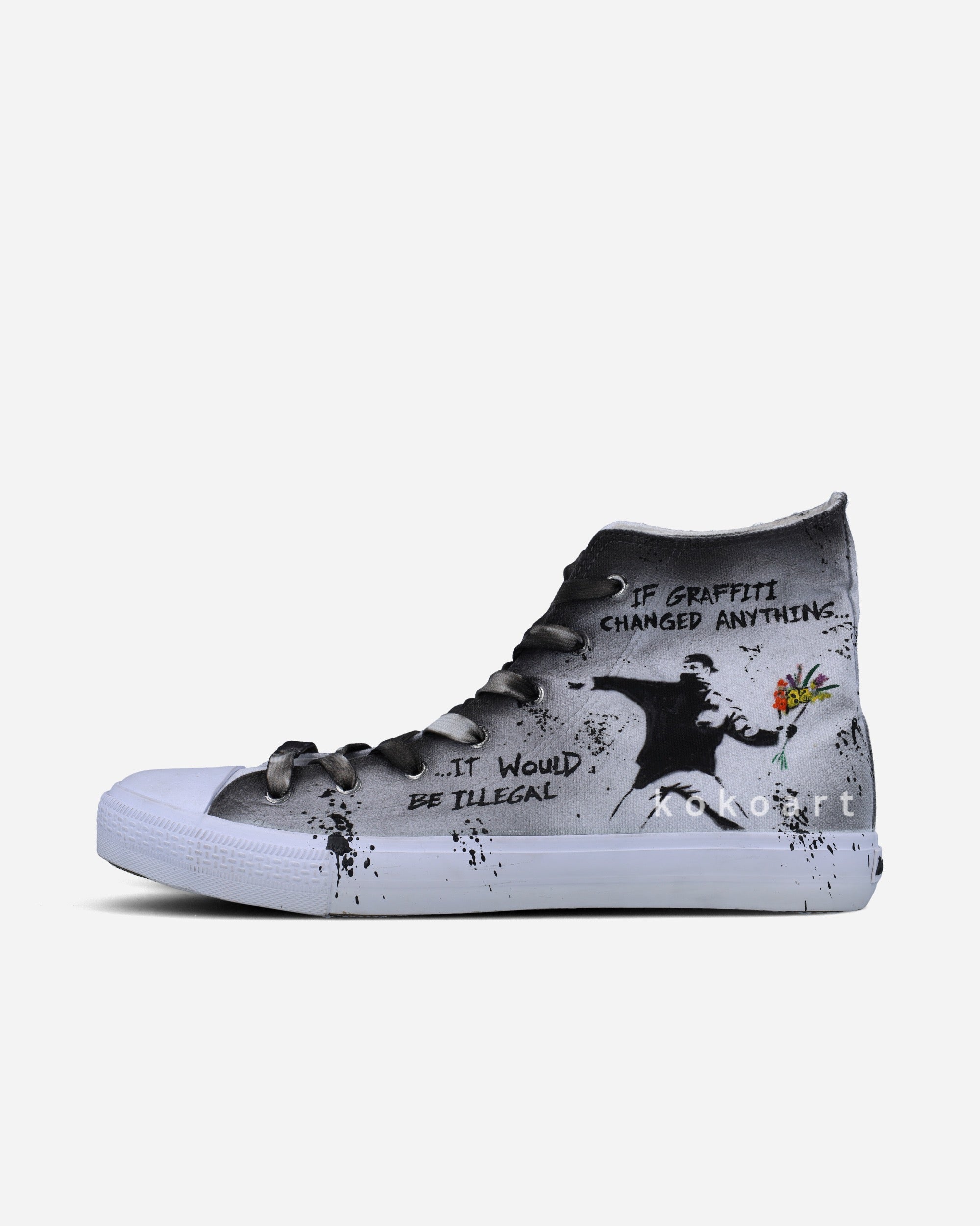 Graffiti Art Hand Painted Shoes