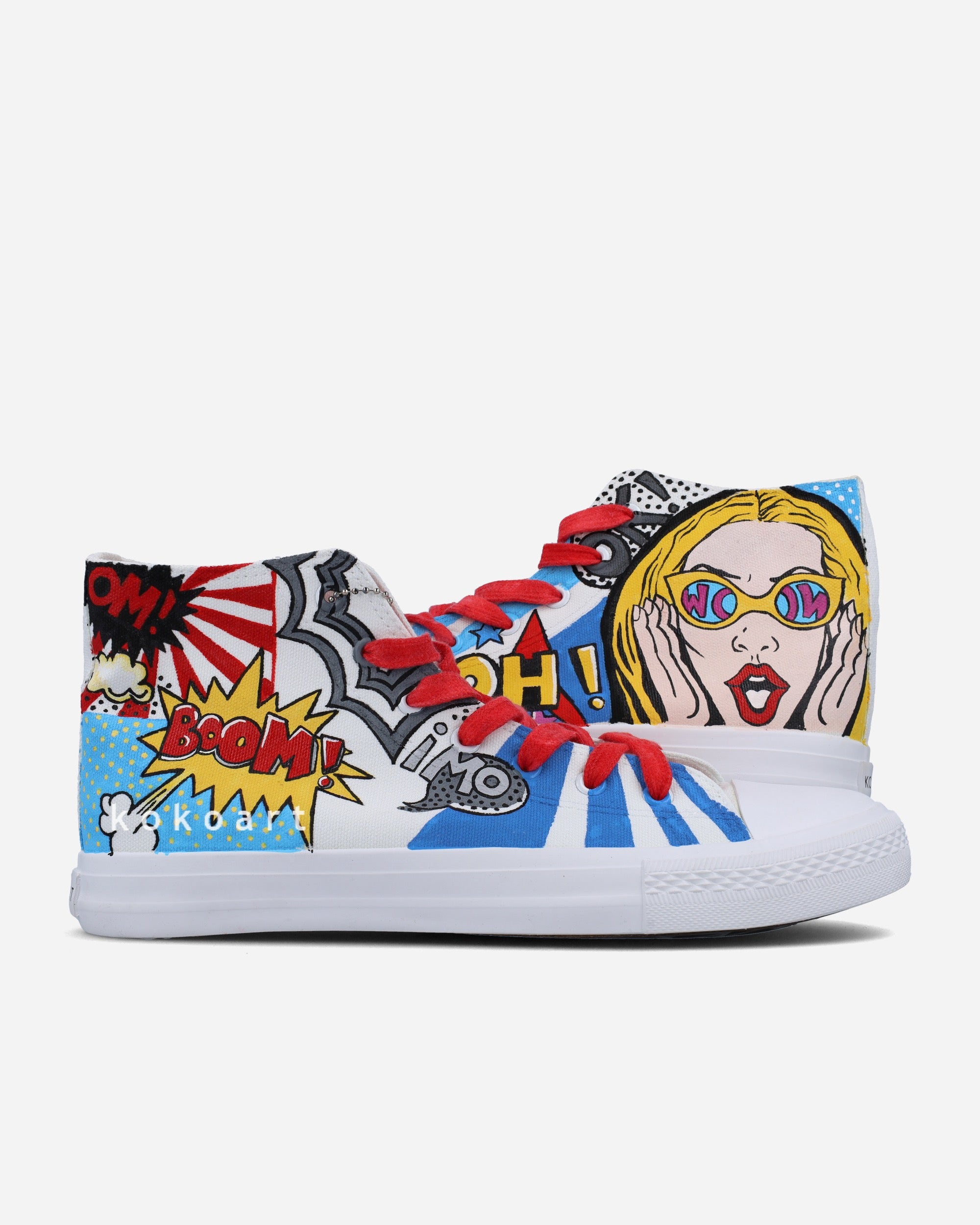 Pop Art Hand Painted Shoes