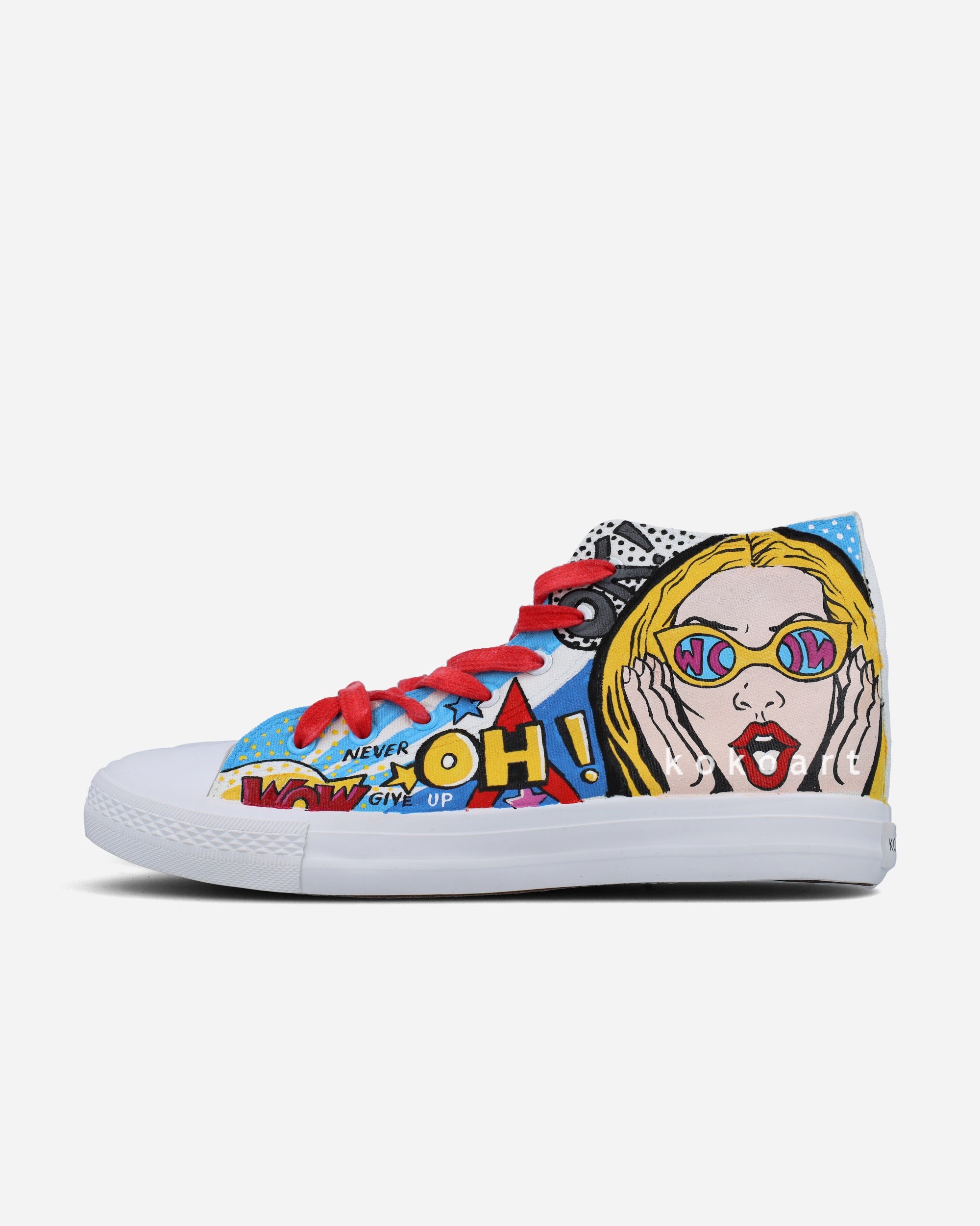 Pop Art Hand Painted Shoes