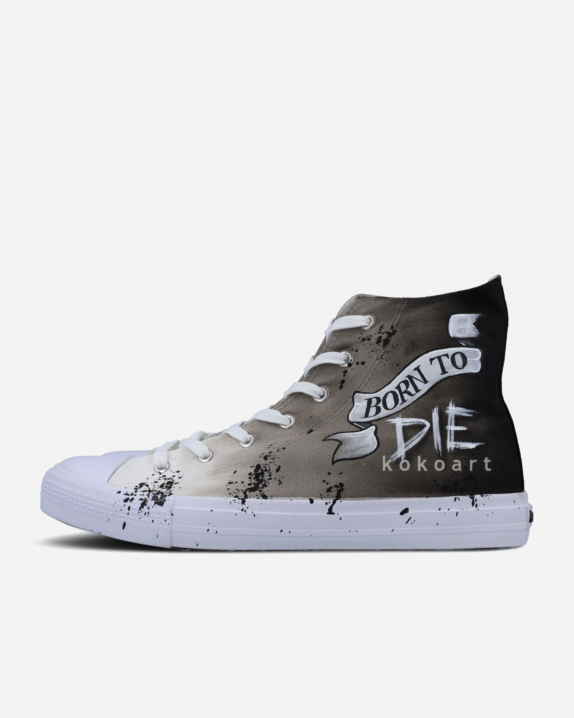 Born to Die Hand Painted Shoes