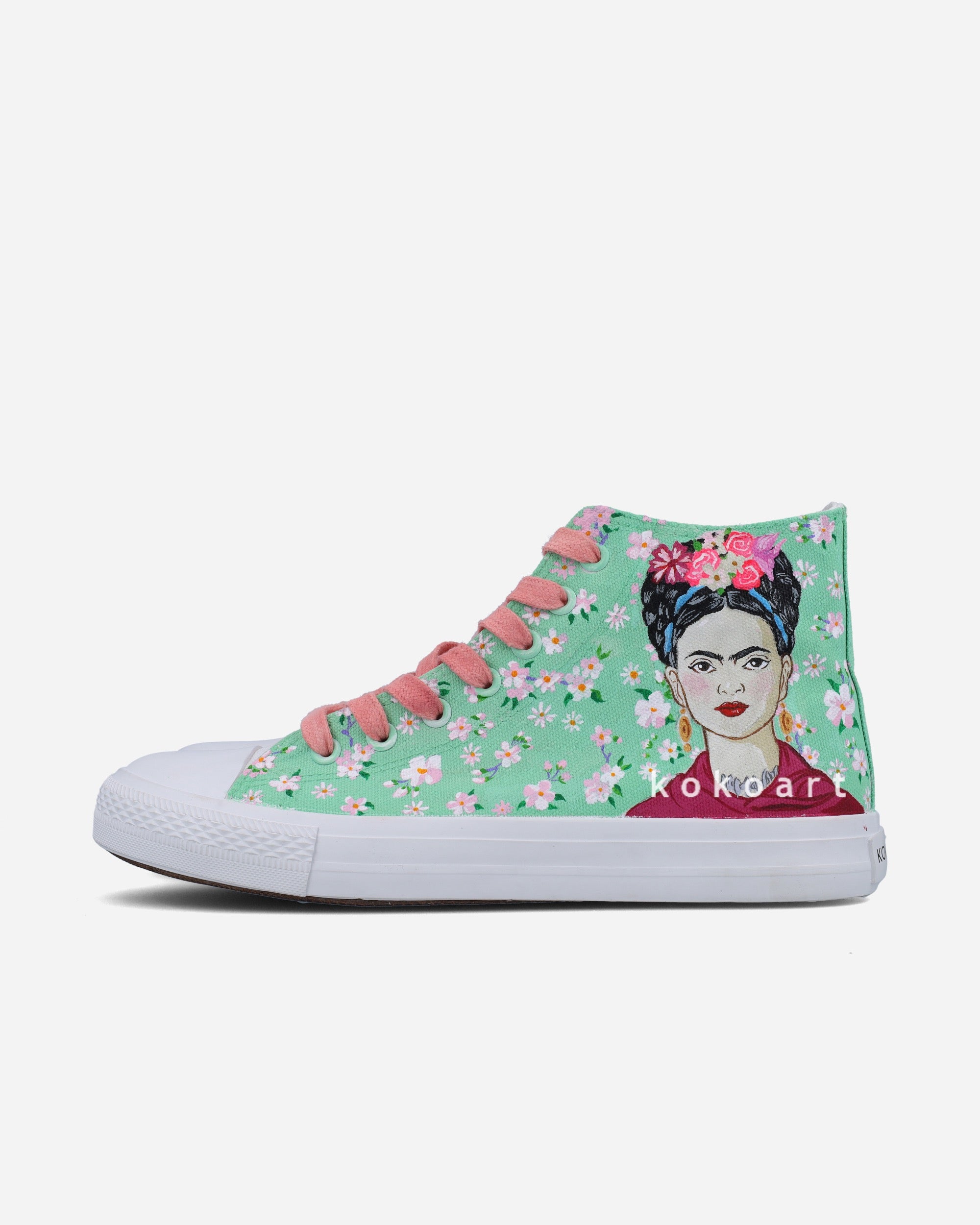 Frida Kahlo Hand Painted Shoes