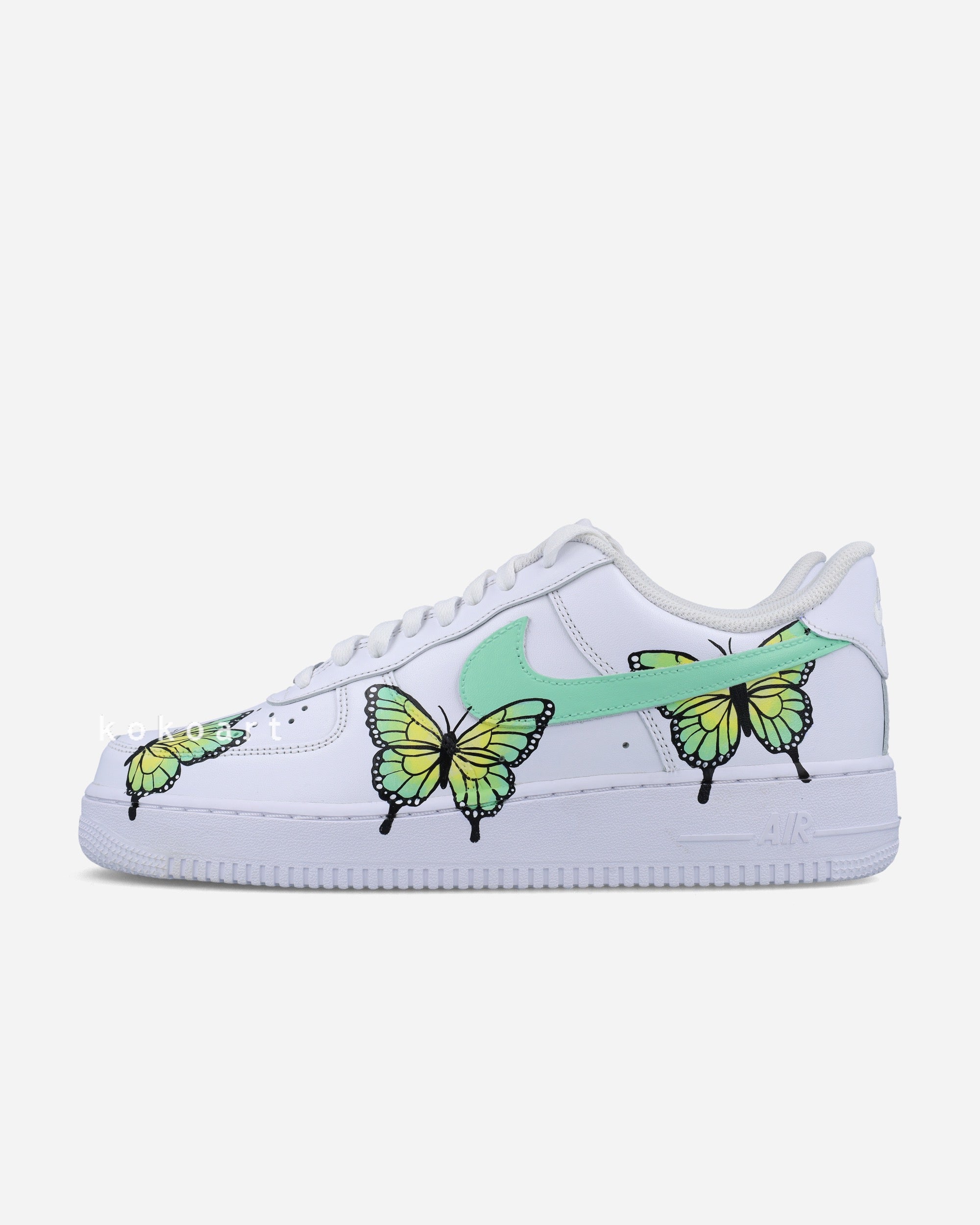 AF1 Green Butterflies