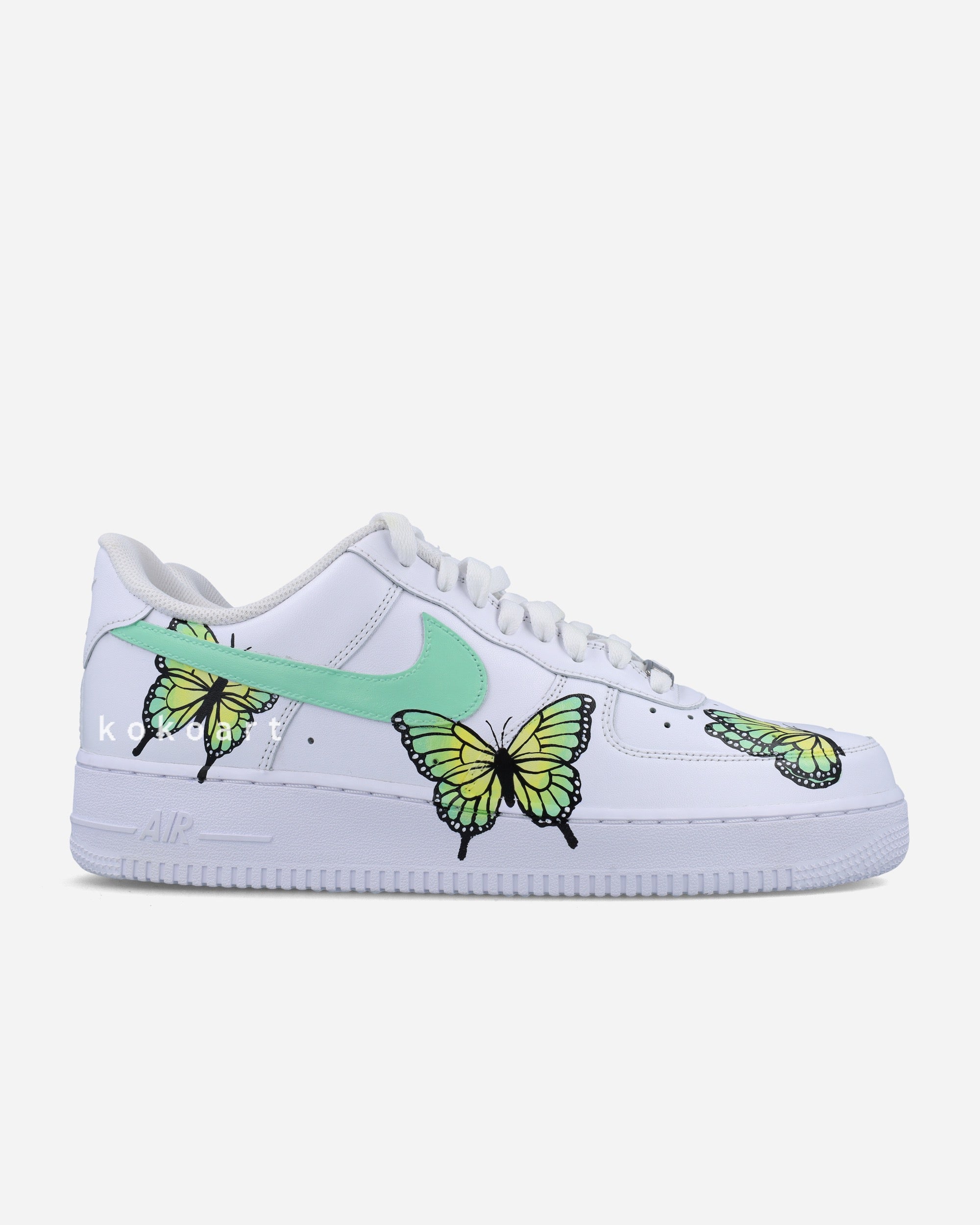 AF1 Green Butterflies