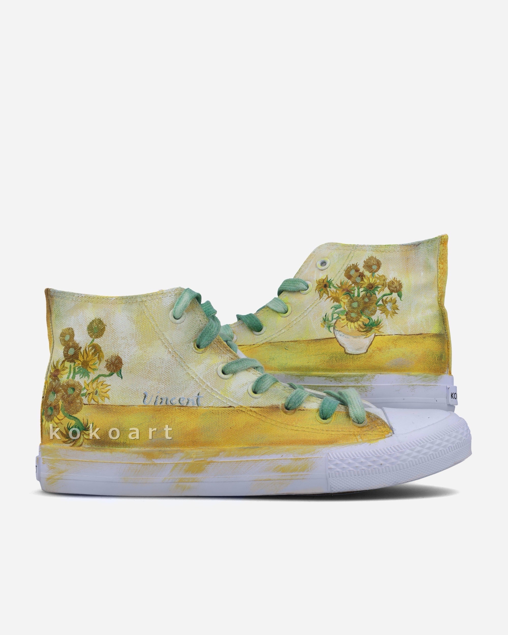 Sunflowers Hand Painted Shoes