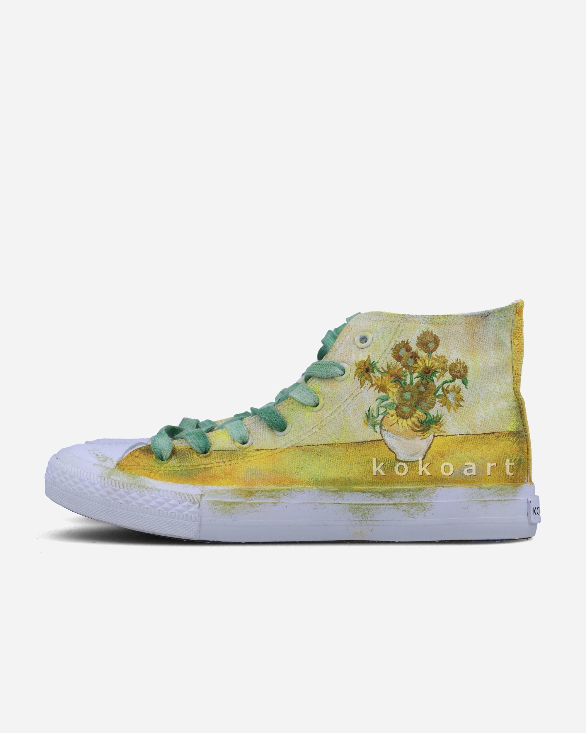 Sunflowers Hand Painted Shoes