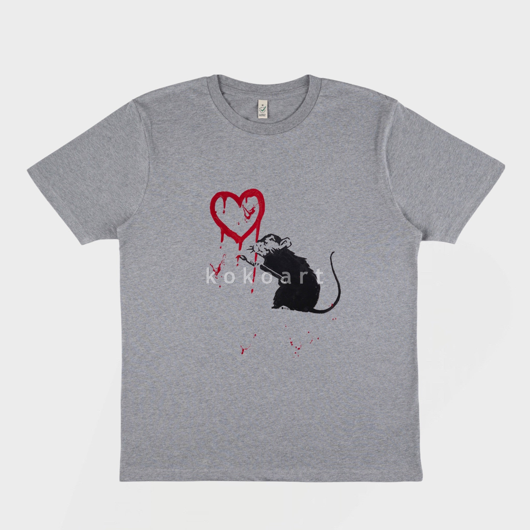 Graffiti - Hand painted Organic Cotton Clothing