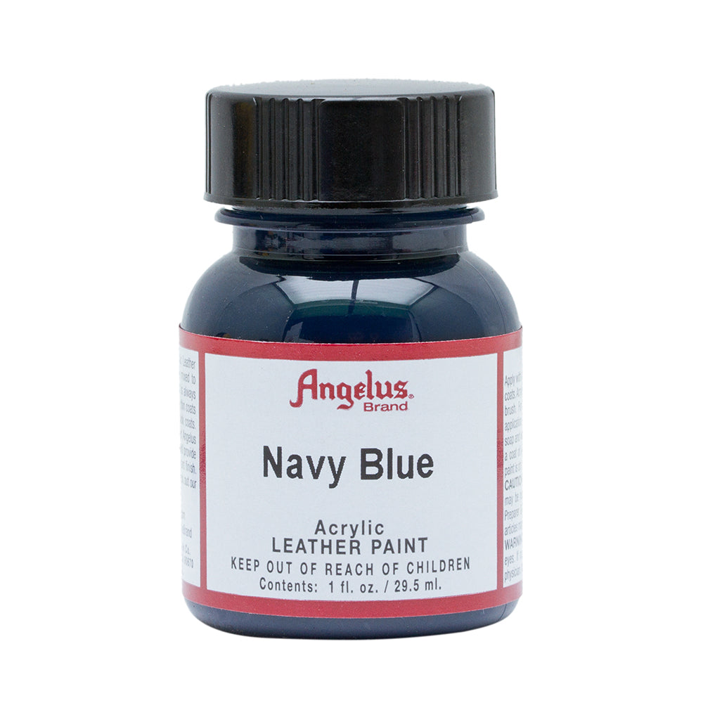 Angelus Navy Blue Leather Paint 035