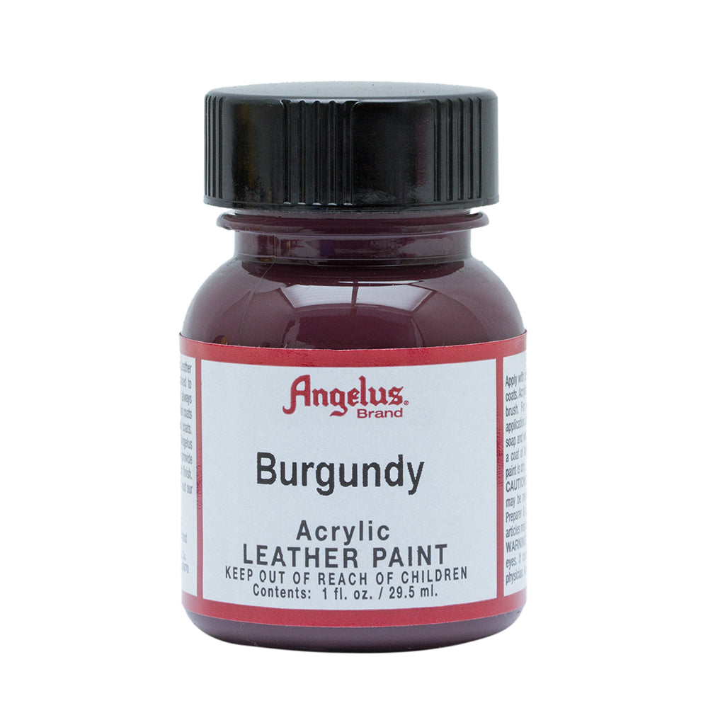 Angelus Burgundy Leather Paint 042