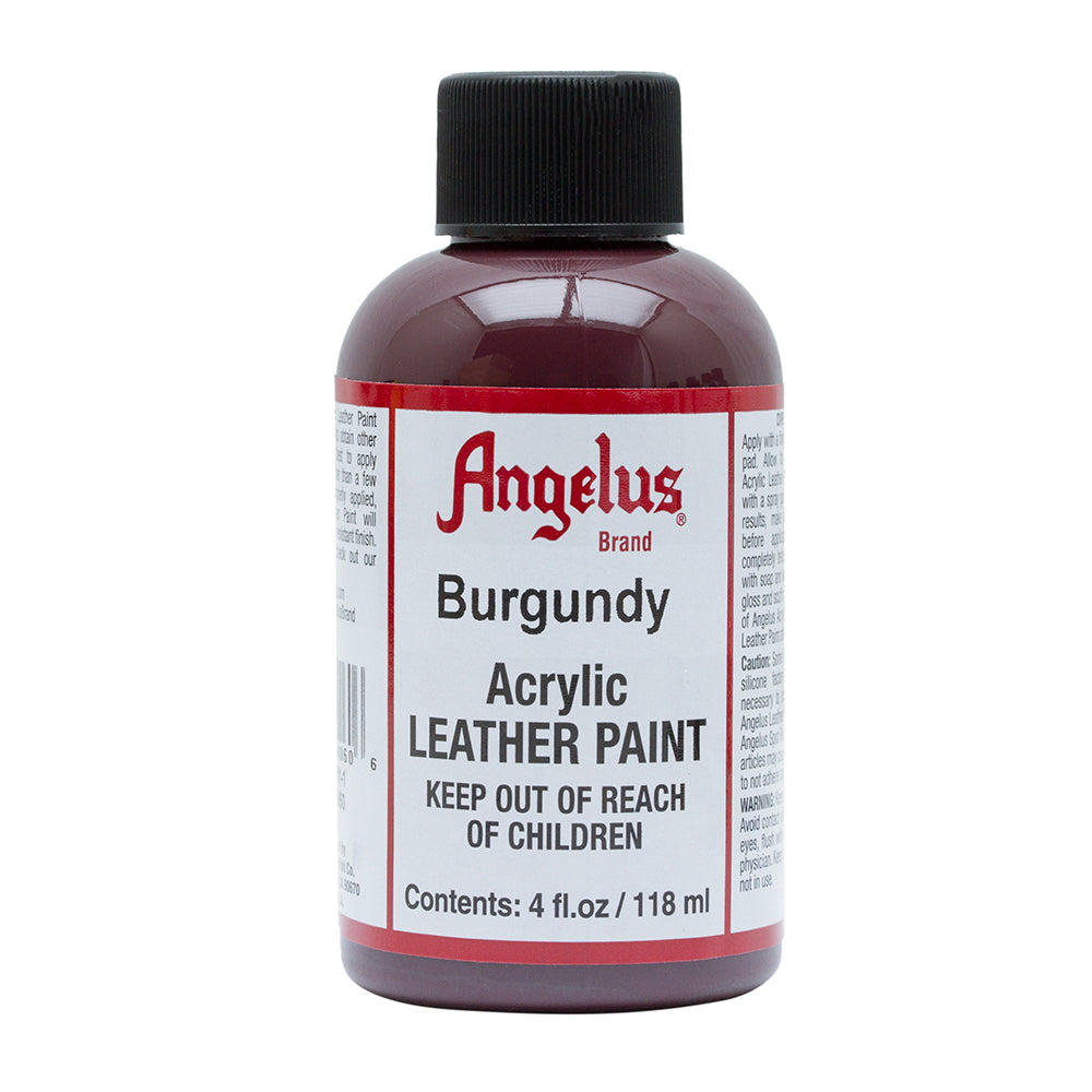 Angelus Burgundy Leather Paint 042