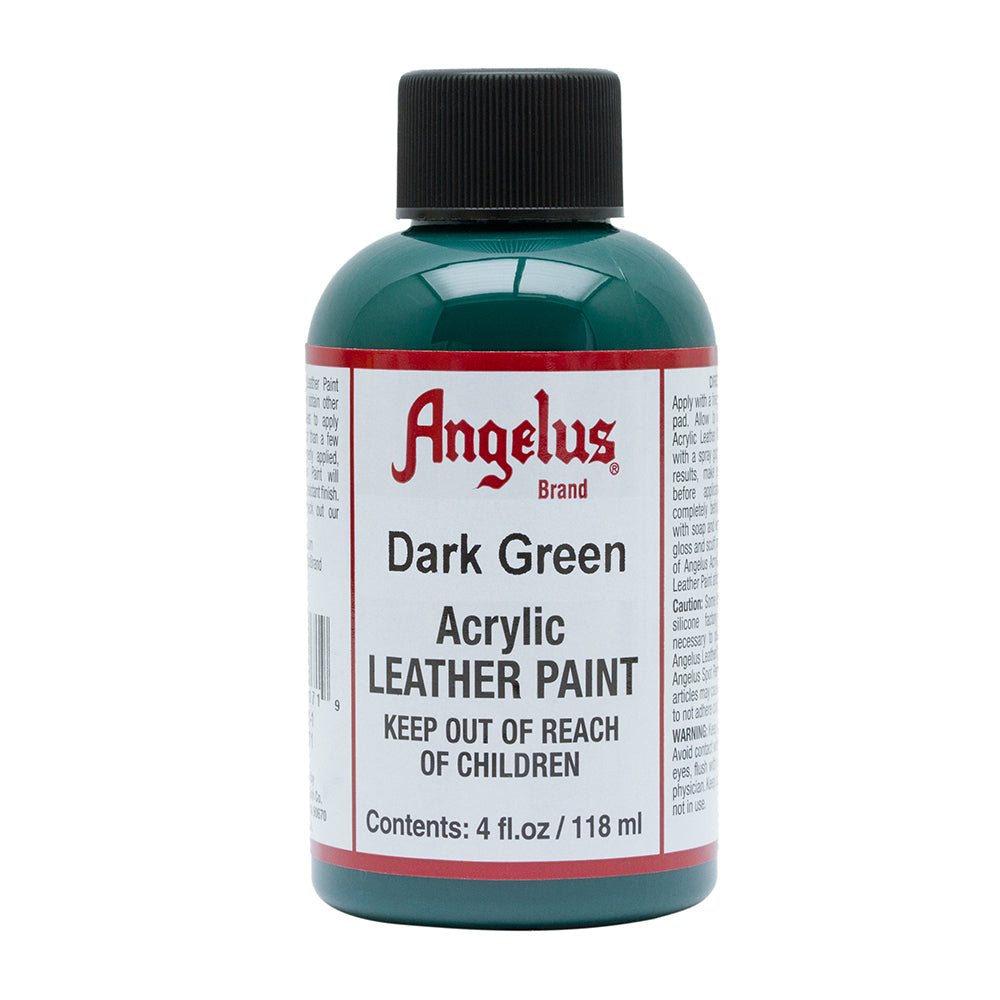 Angelus Dark Green Leather Paint 047