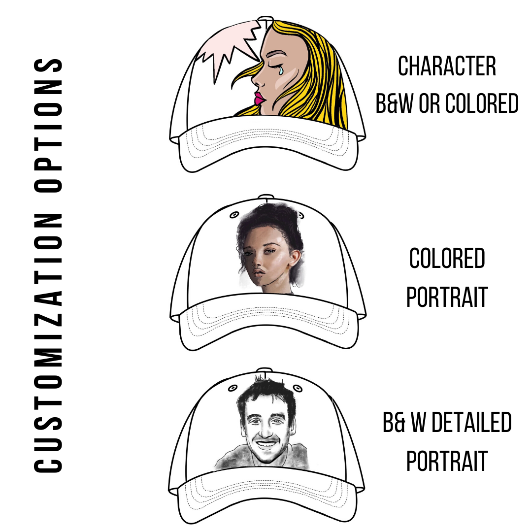 Customisable Peaked Cap