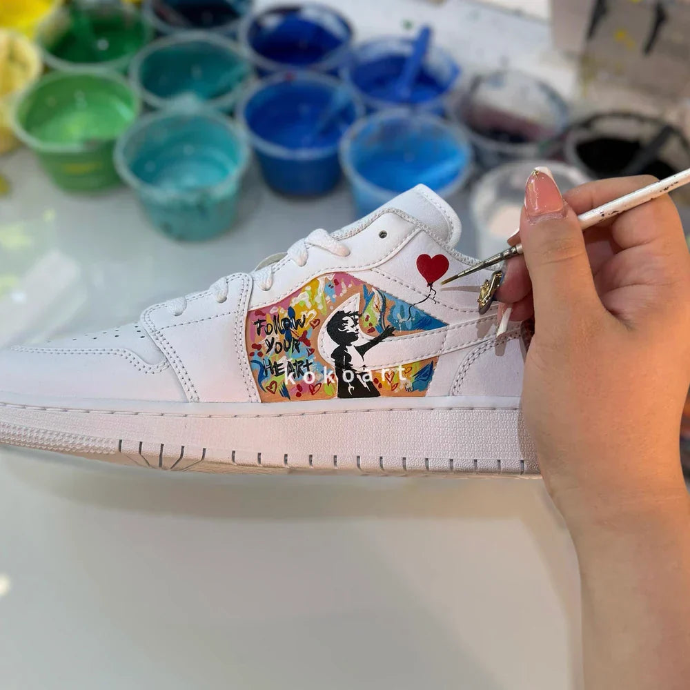 Why White Sneakers Will Always Stay in Style for Hand-Painted Art
