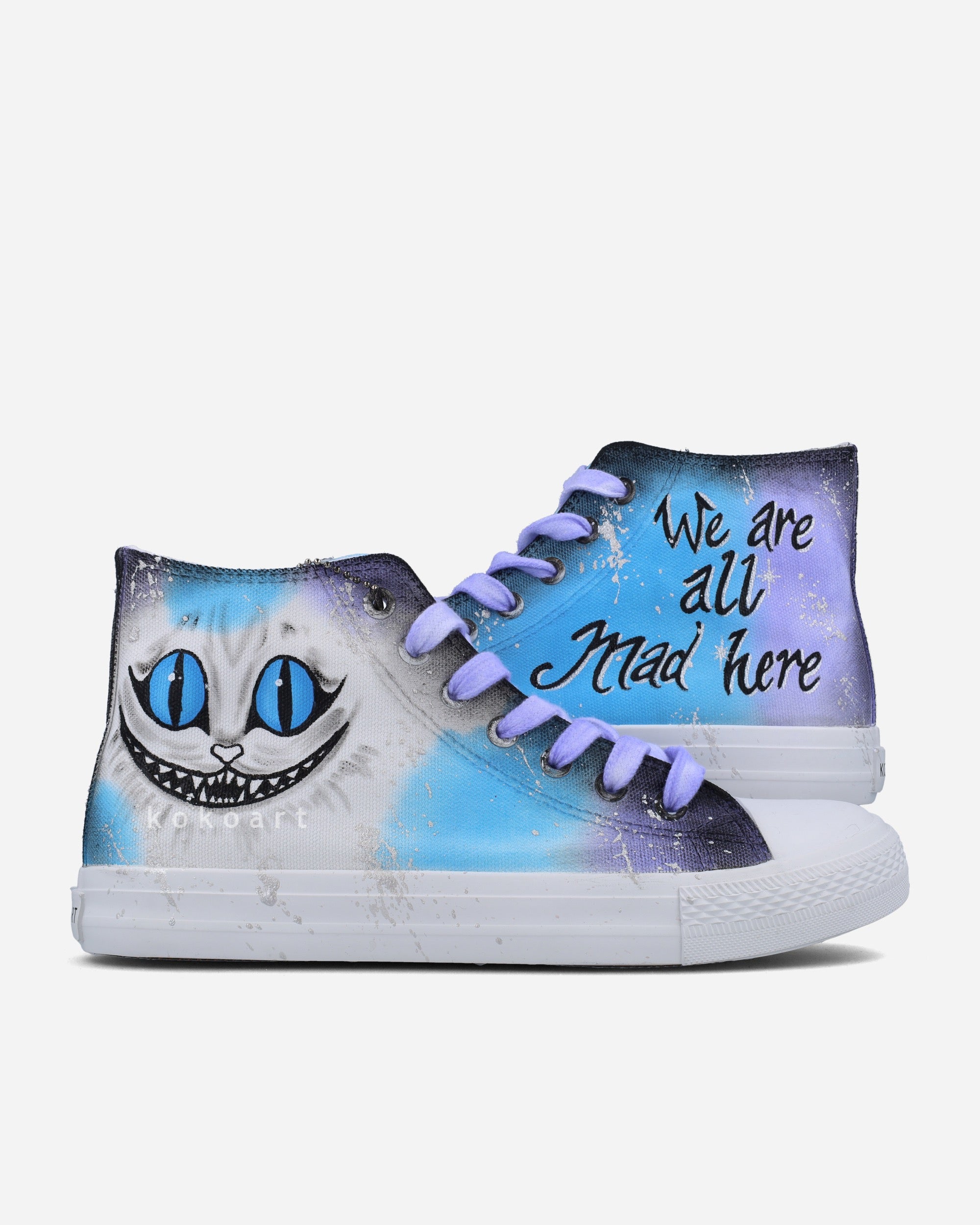 Cat Hand Painted Shoes