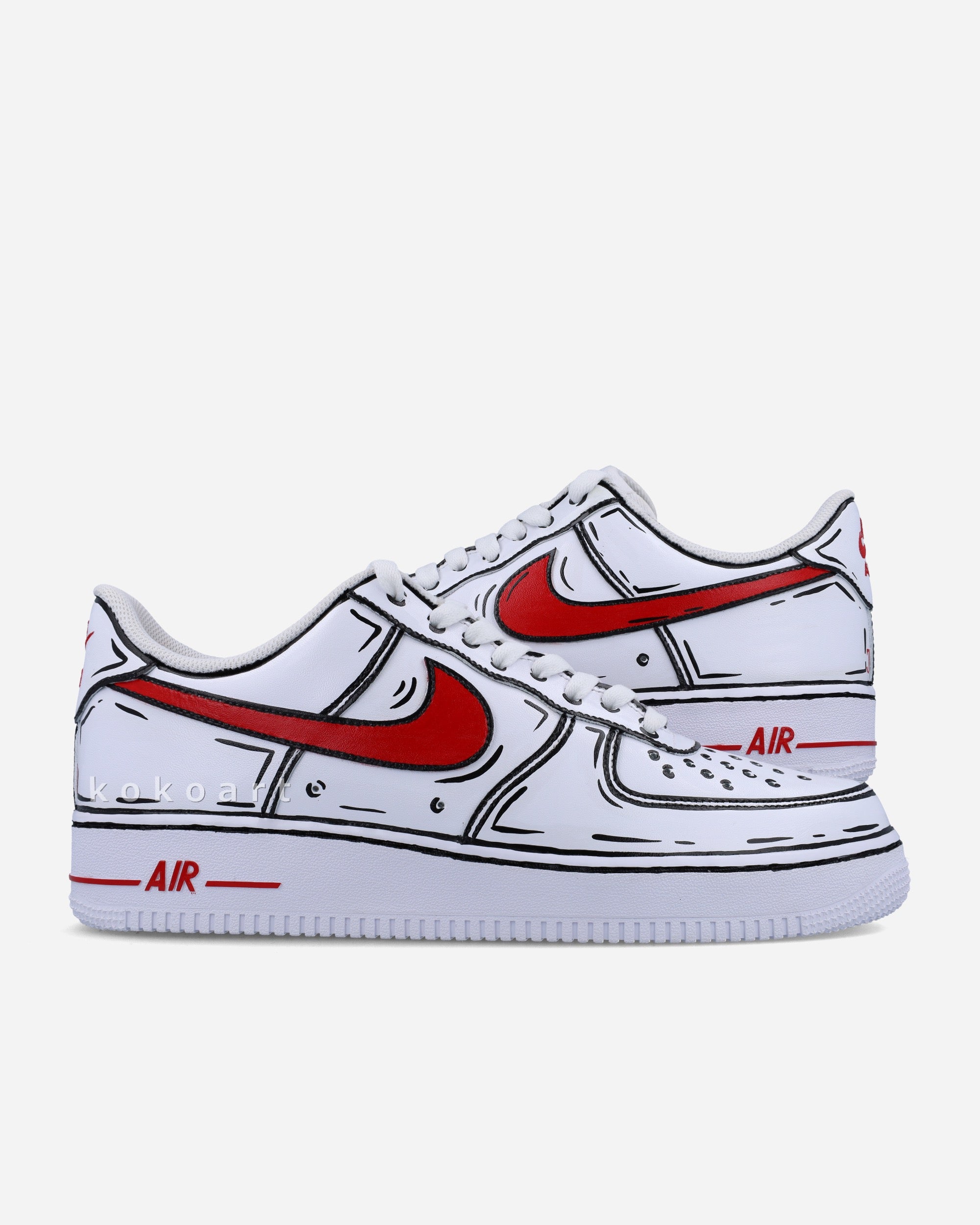 AF1 dripping KOKO ART
