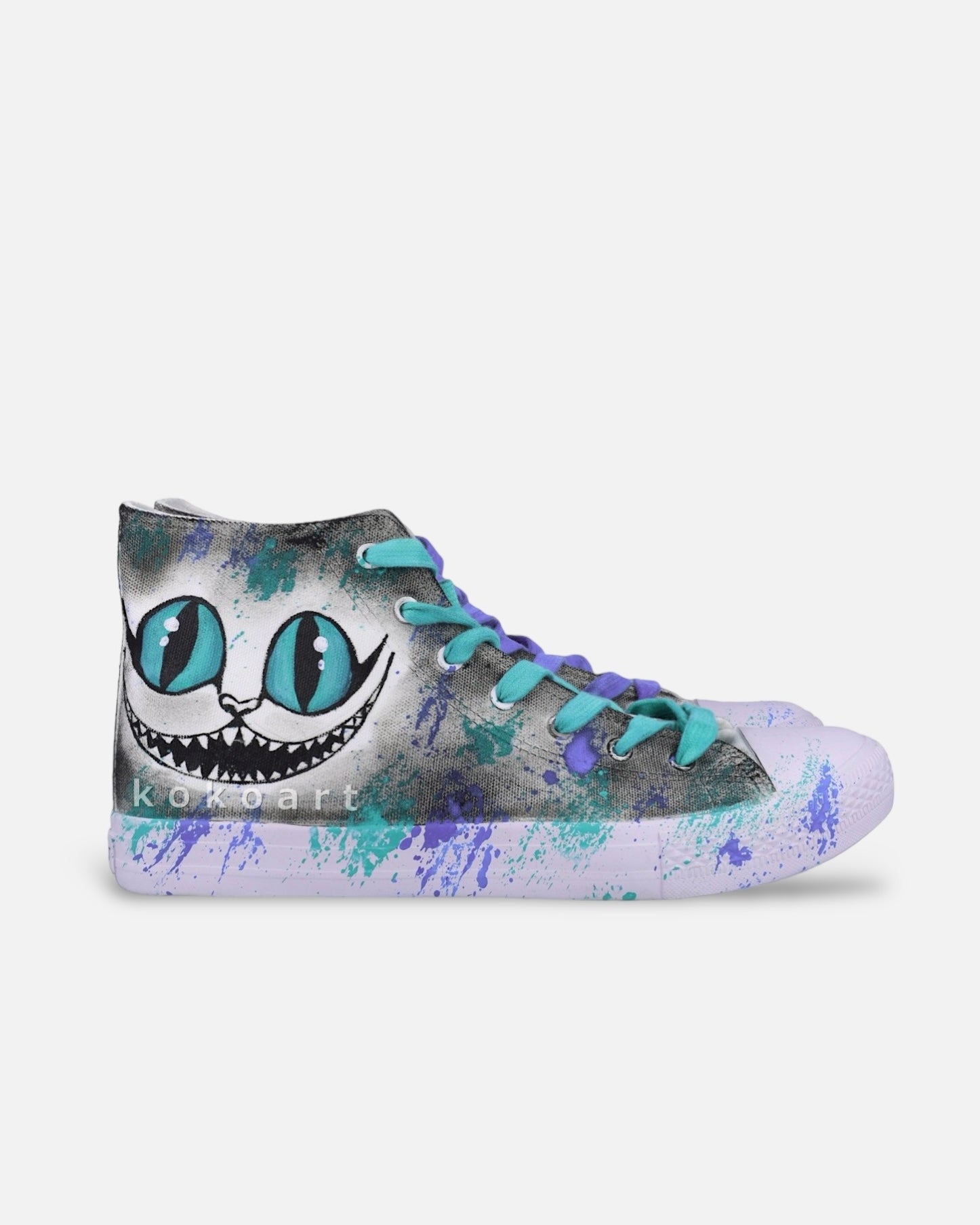 Cat Hand Painted Shoes