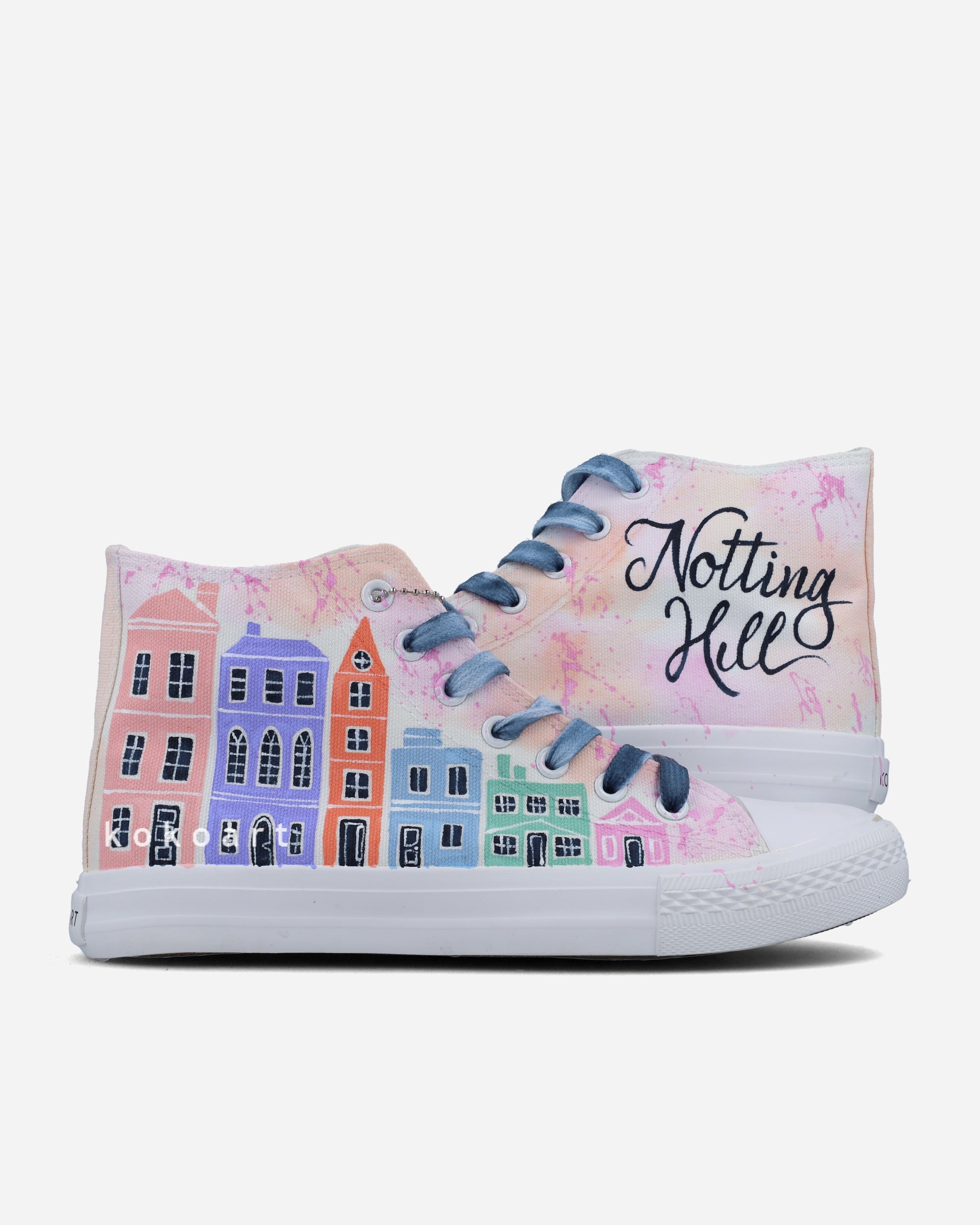 Notting Hill Portobello Road Hand Painted Shoes