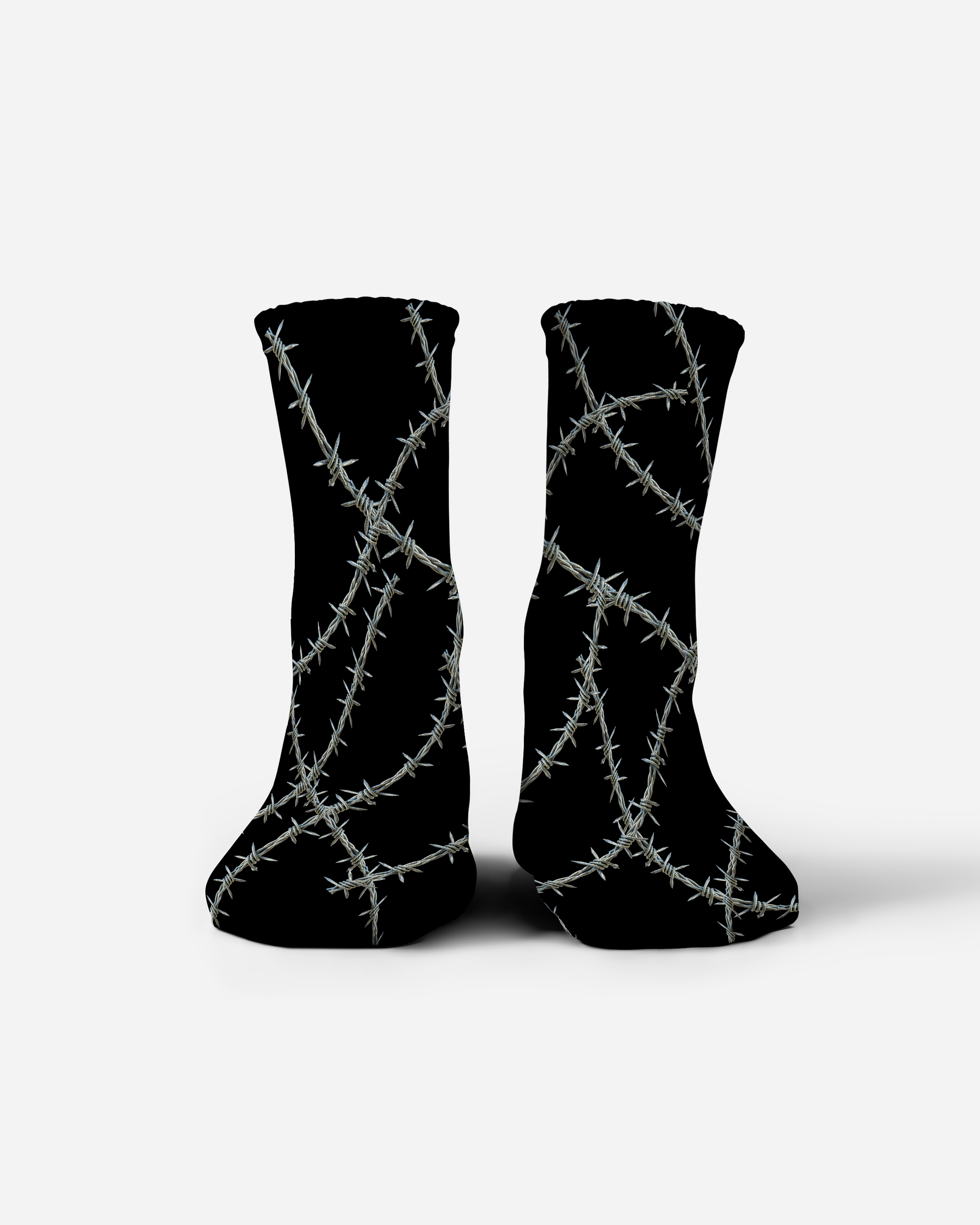 Barbed Wire Socks