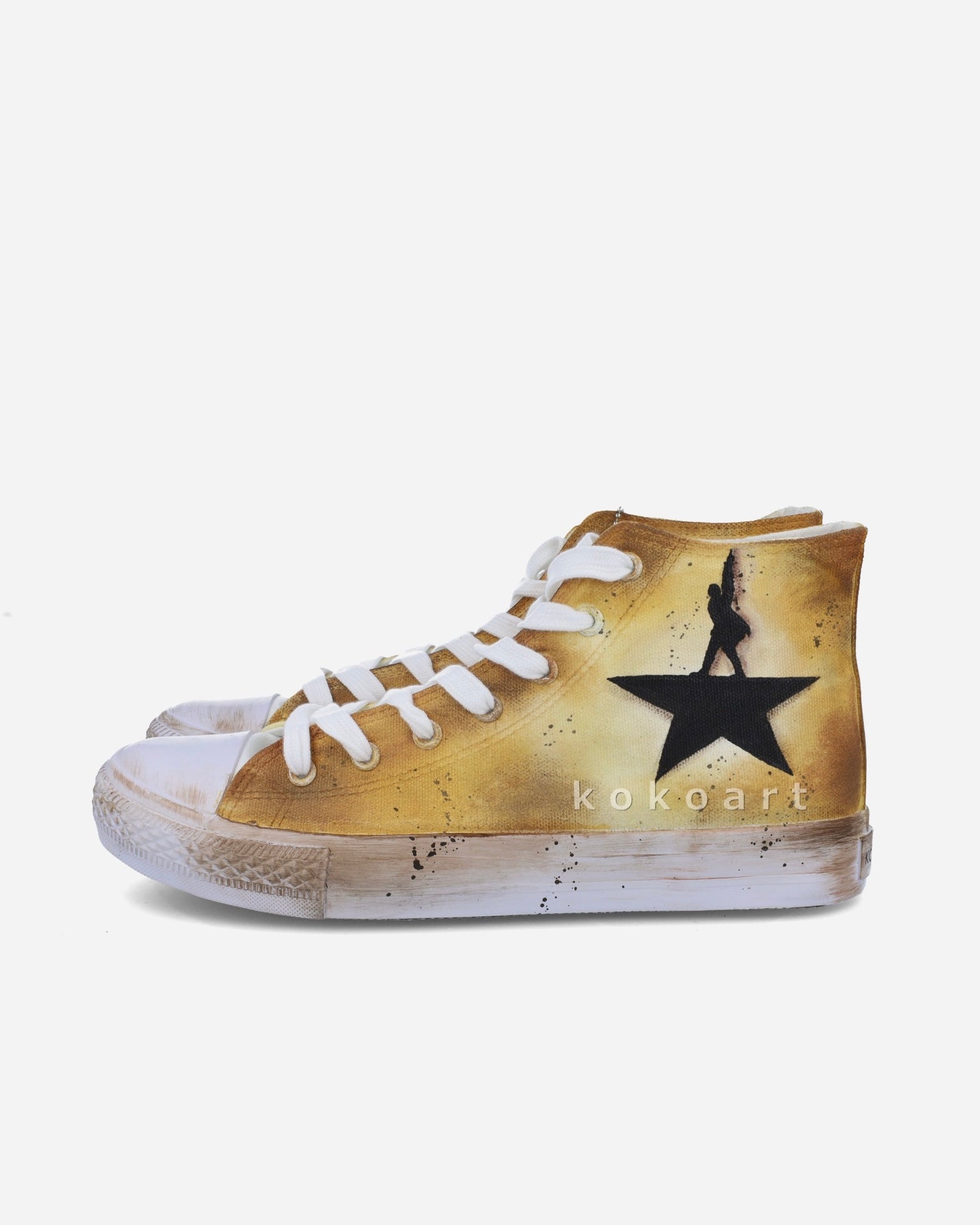 Musical Hand Painted Shoes