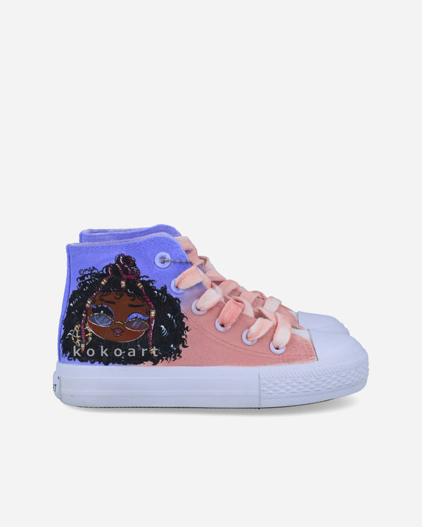 L.O.L. SURPRISE Hoops Cute Hand Painted Shoes KOKO ART