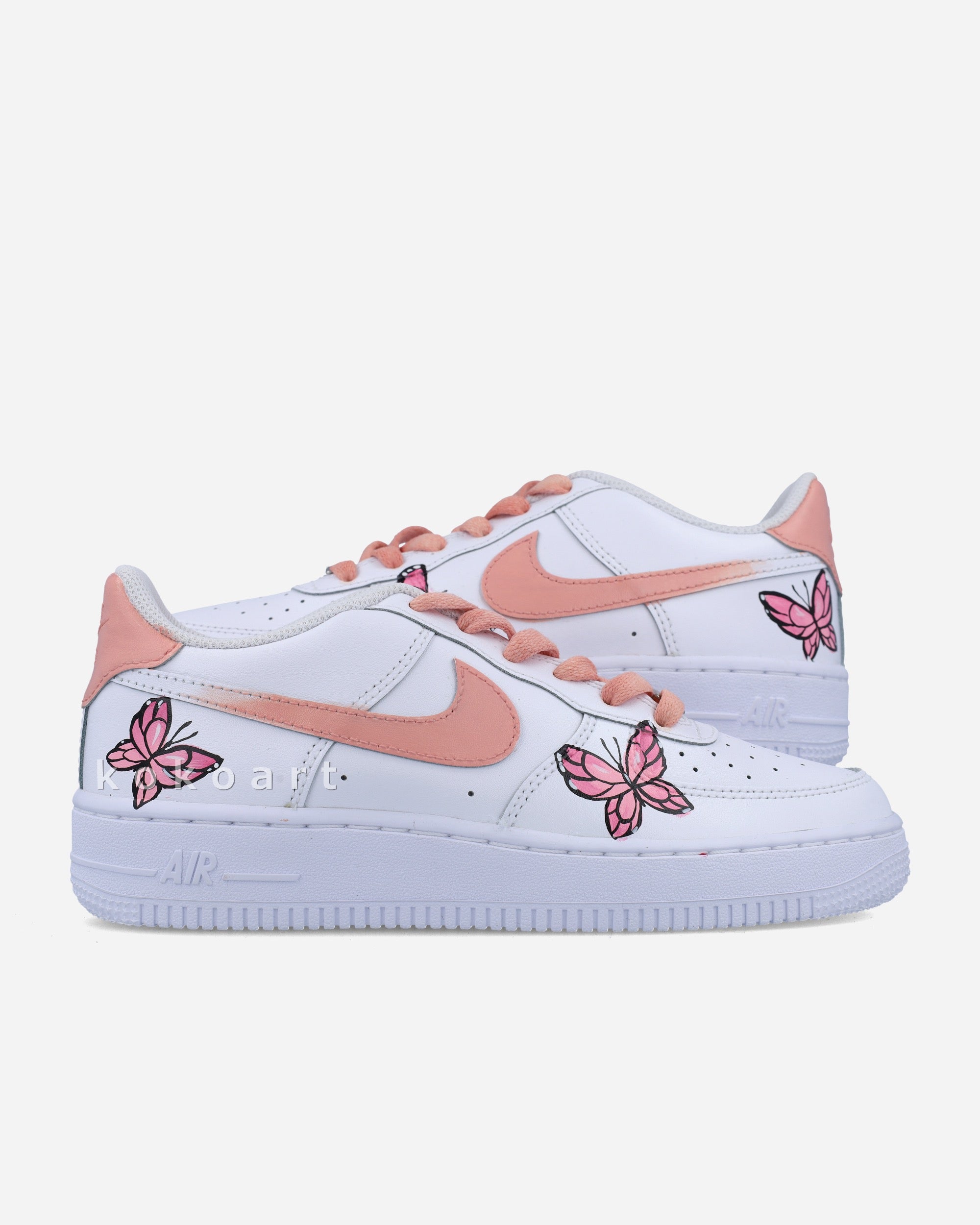 air force 1 pink butterfly