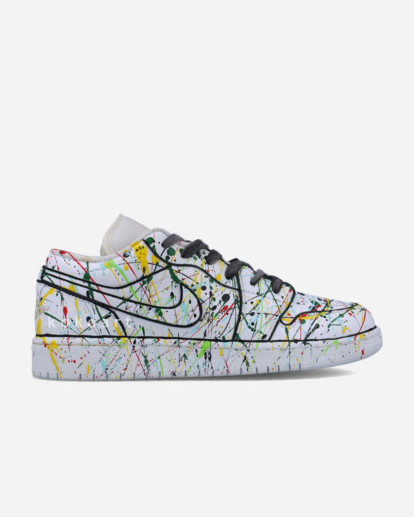 Air Jordans Low Outline snd Splatters - KOKO ART
