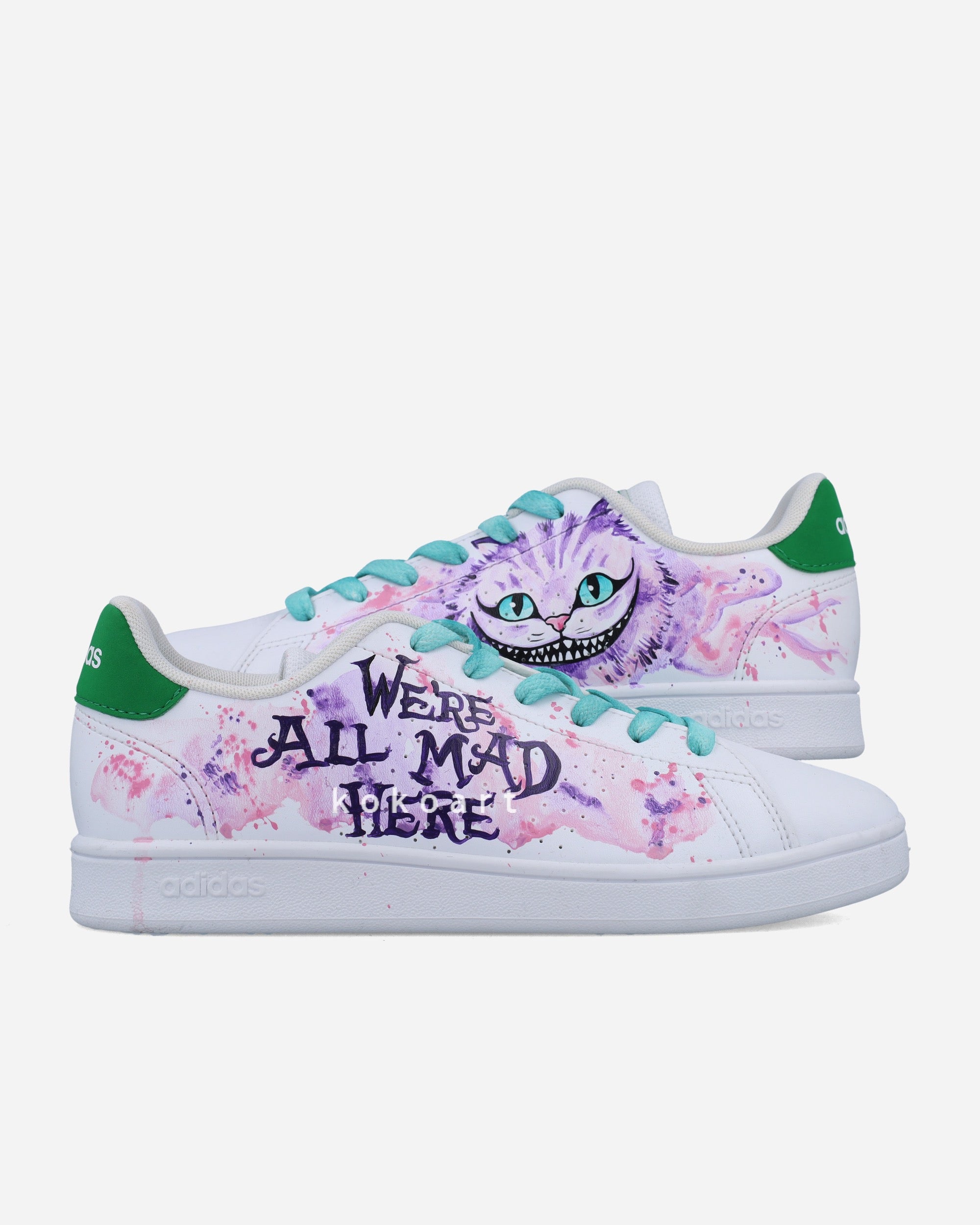 Hand Painted Advantage We're all Mad Here