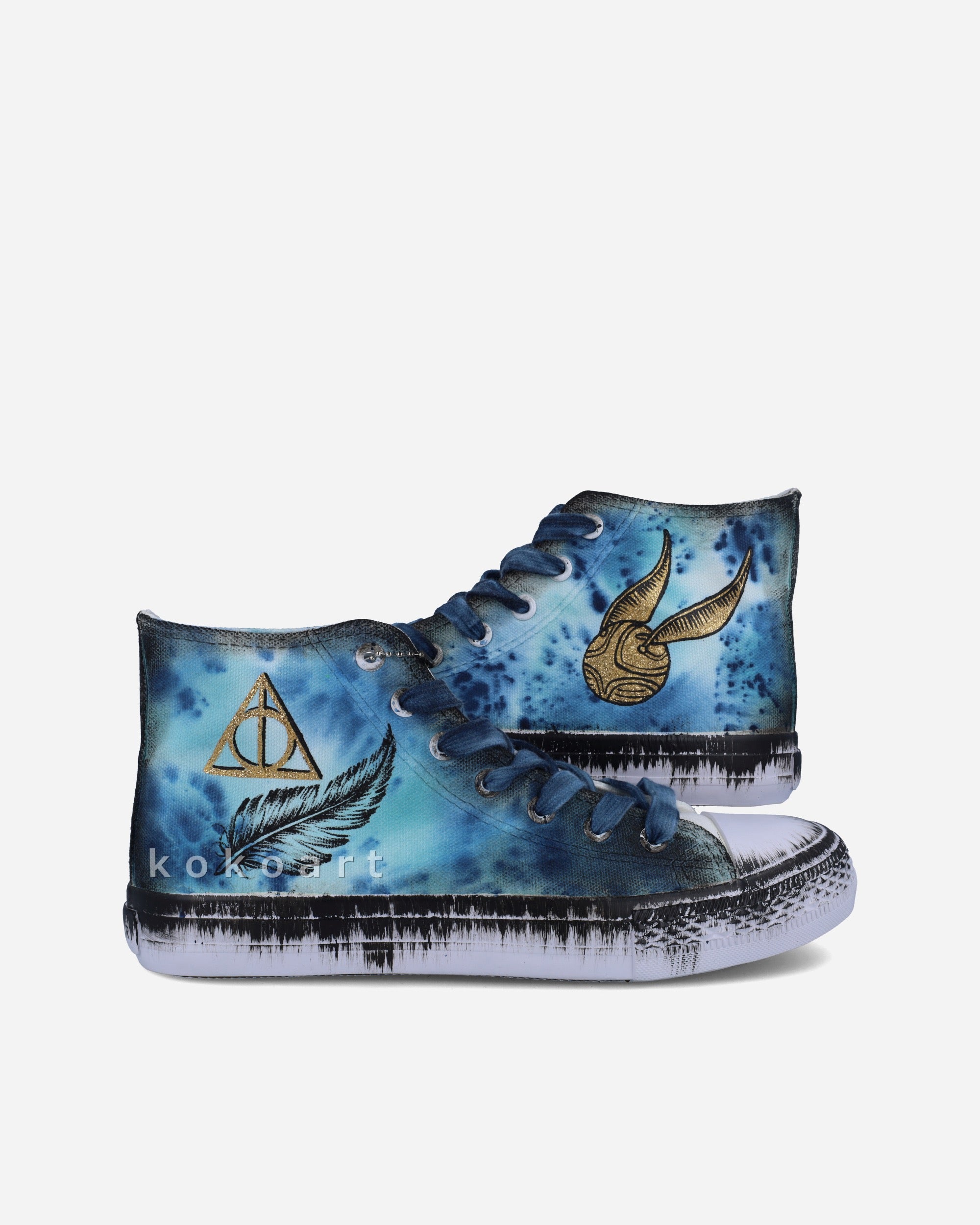Abstract Hand Painted Shoes
