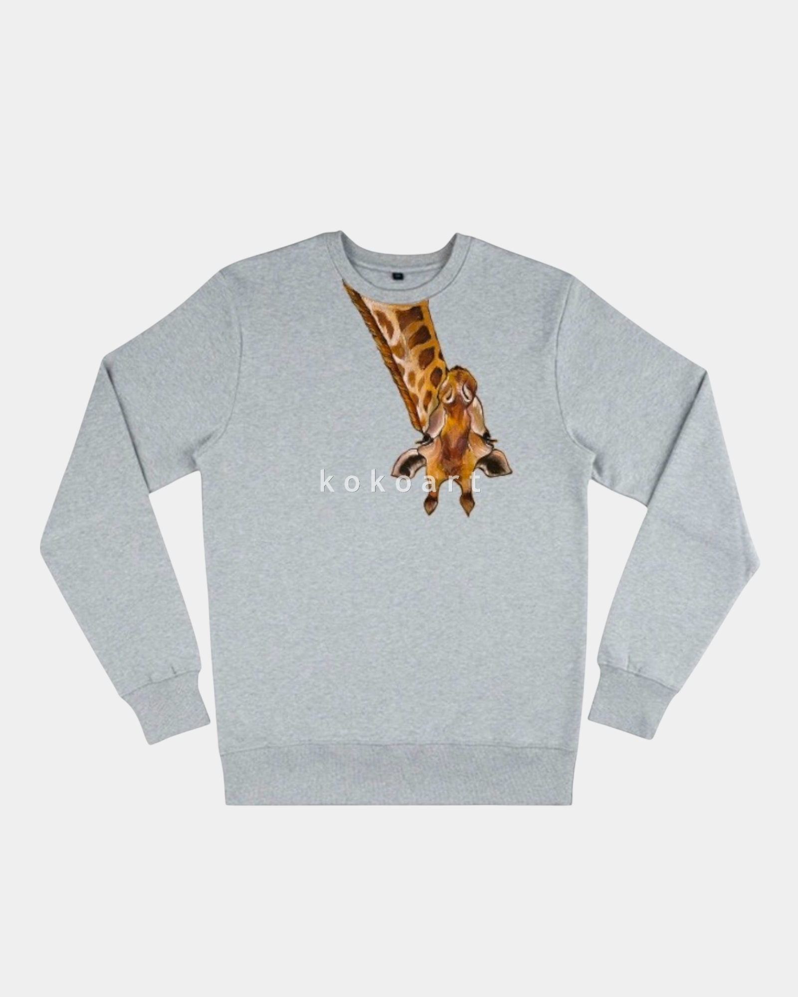 Giraffe - Hand painted Organic Cotton Clothing