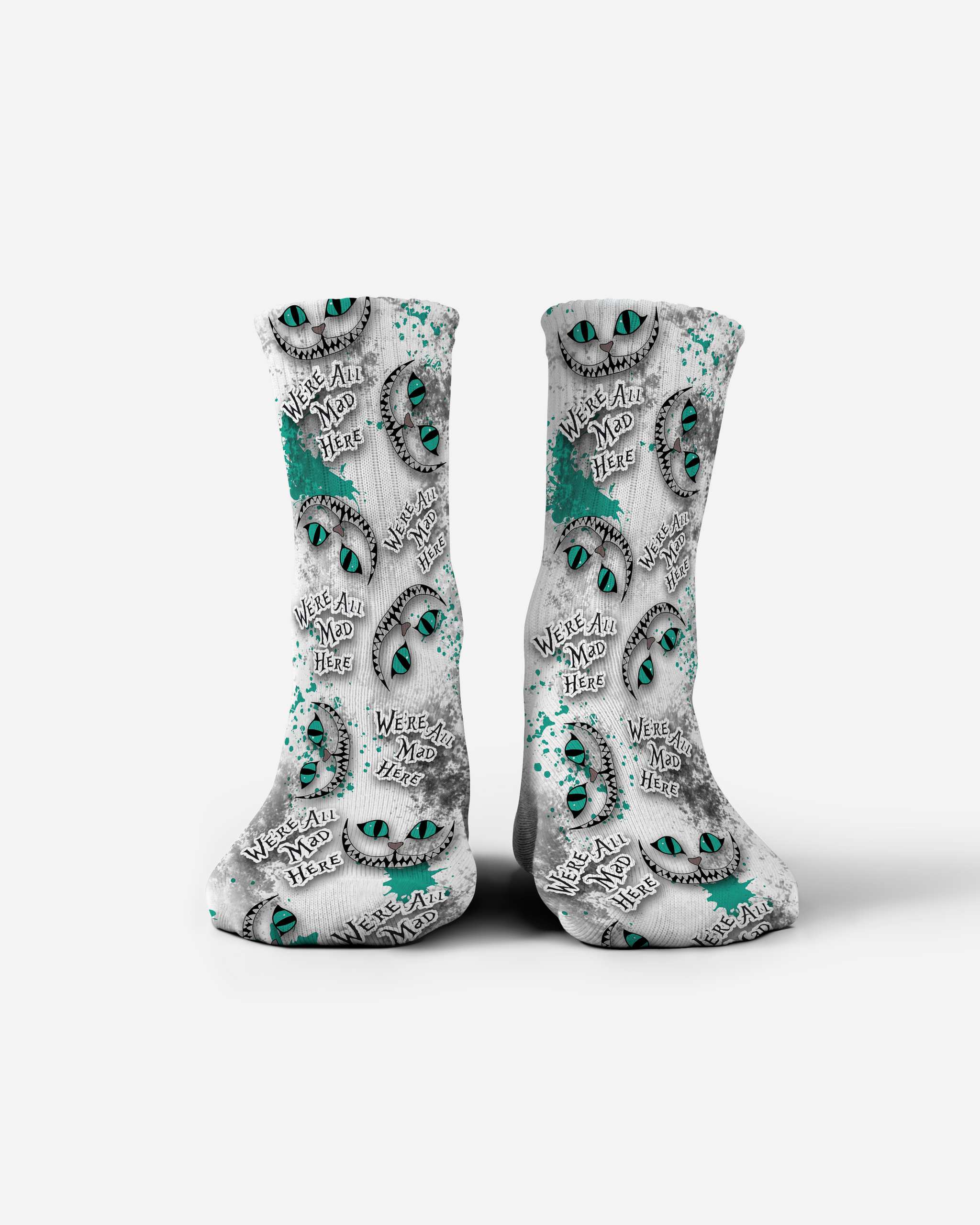 We're All Mad here Socks