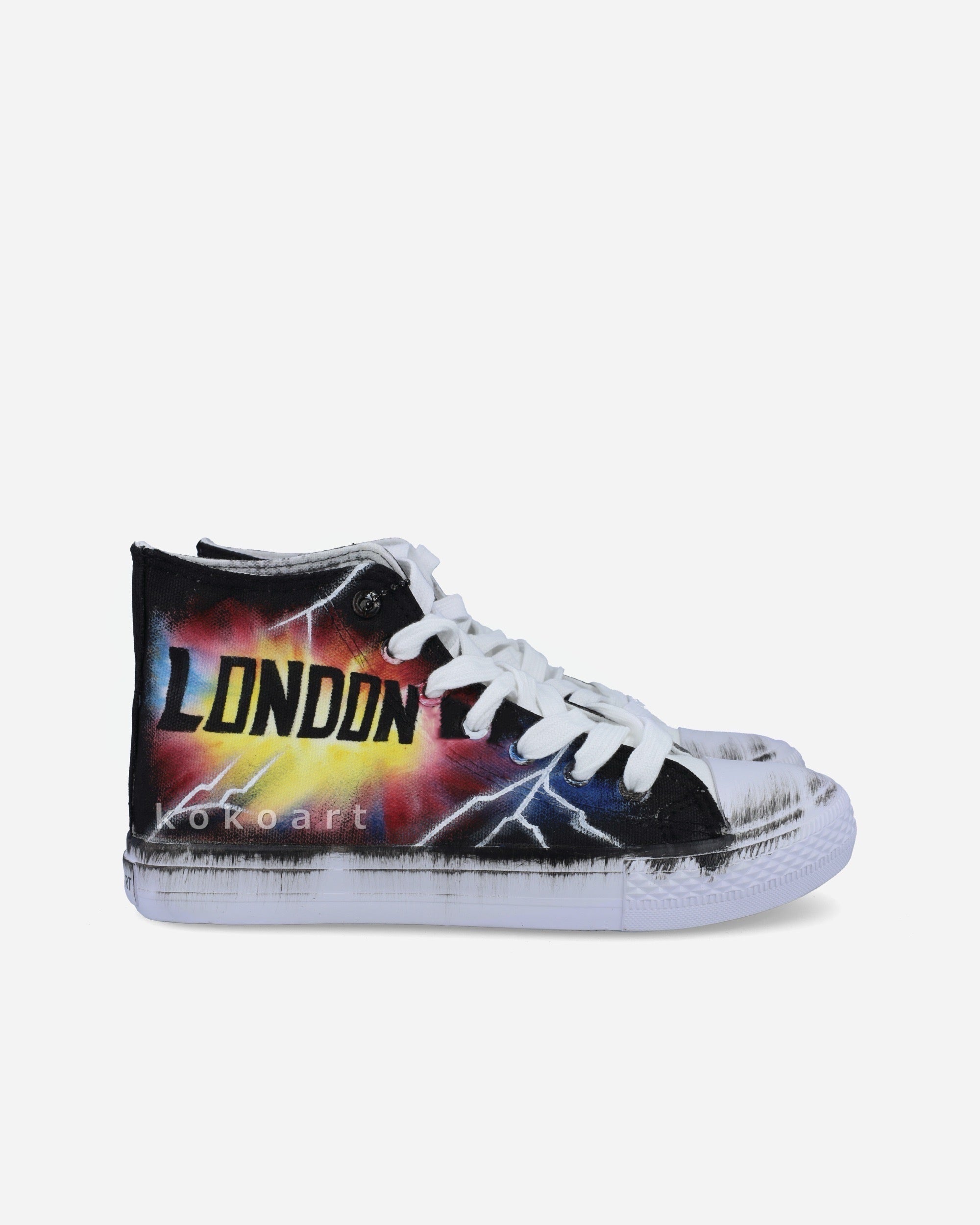 London Hand Painted Shoes