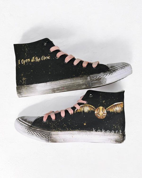 Abstract Hand Painted Shoes - KOKO ART