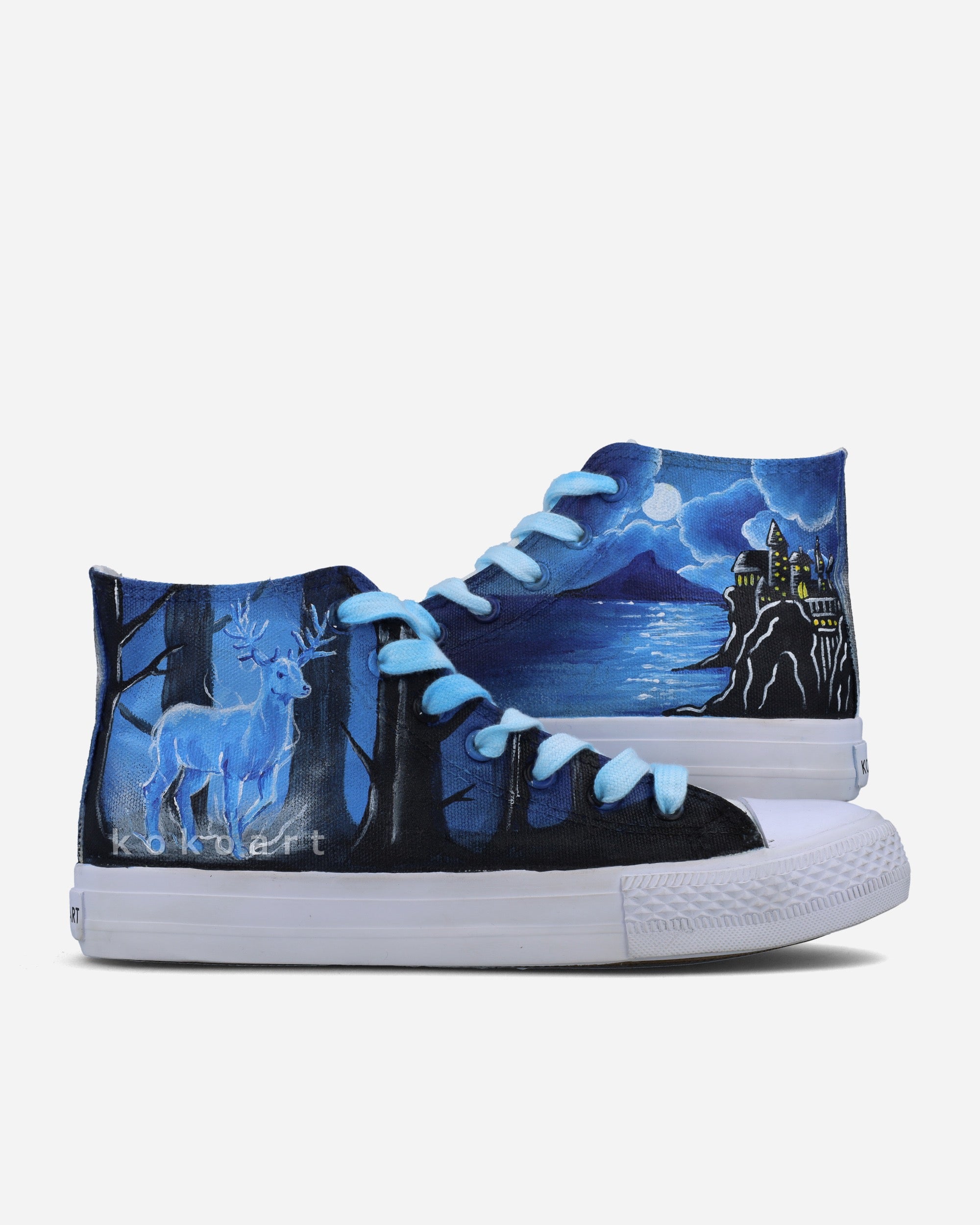 Abstract Hand Painted Shoes