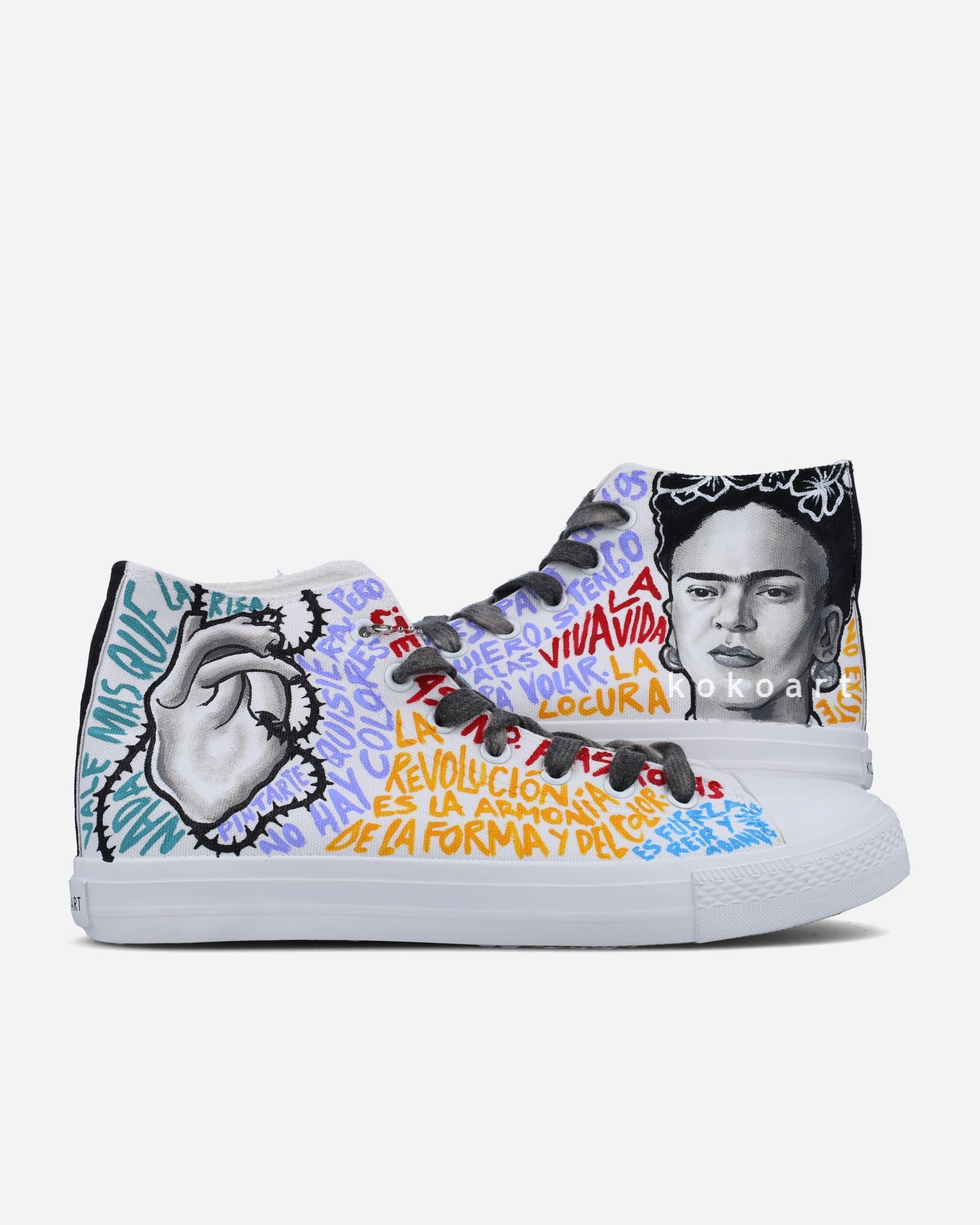 Frida Kahlo QuotesHand Painted Shoes