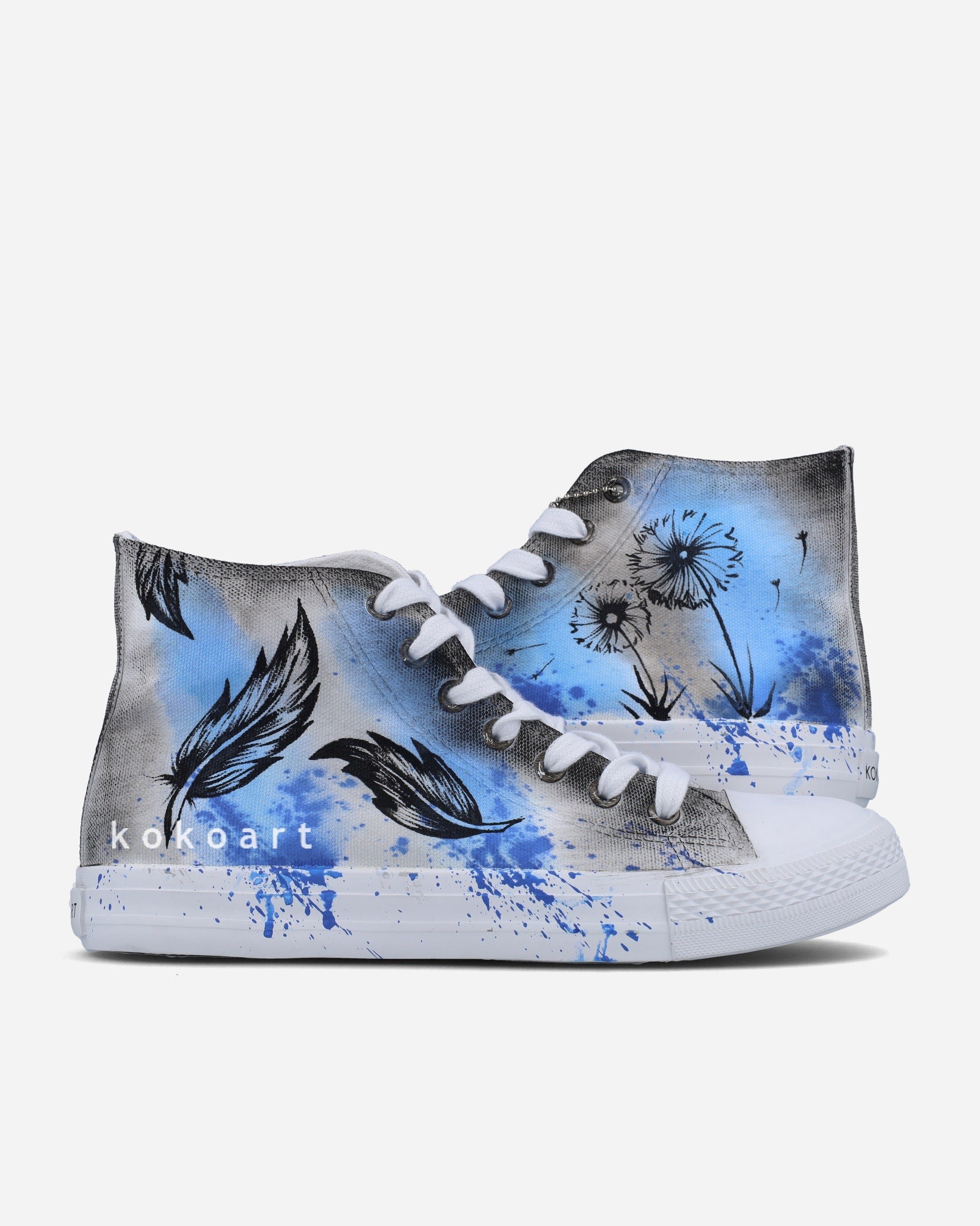 Dandelion Hand Painted Shoes