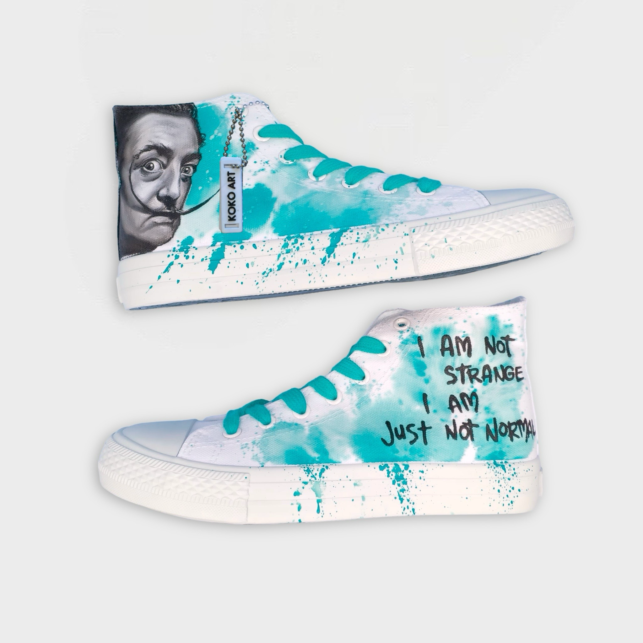 Dali Hand Painted Shoes