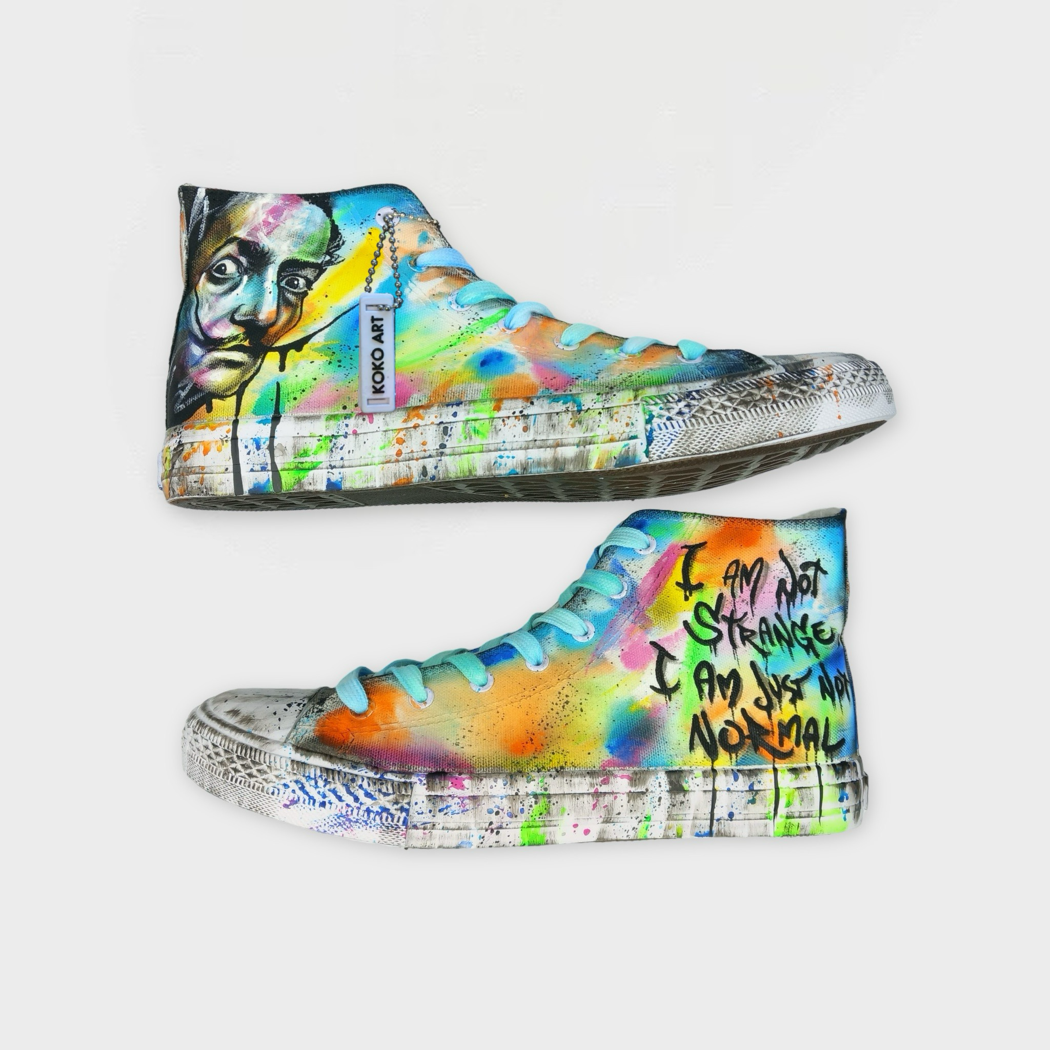 Dali Hand Painted Shoes