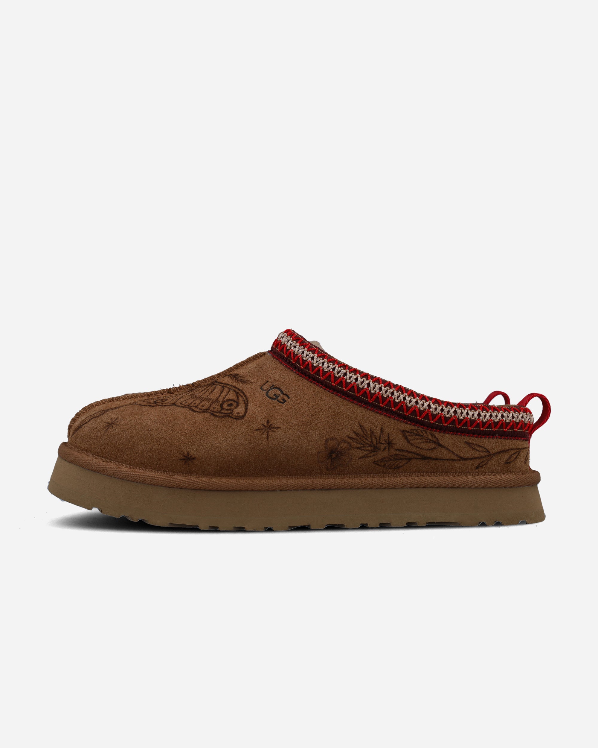 Butterfly Design Hand Burnt Ugg