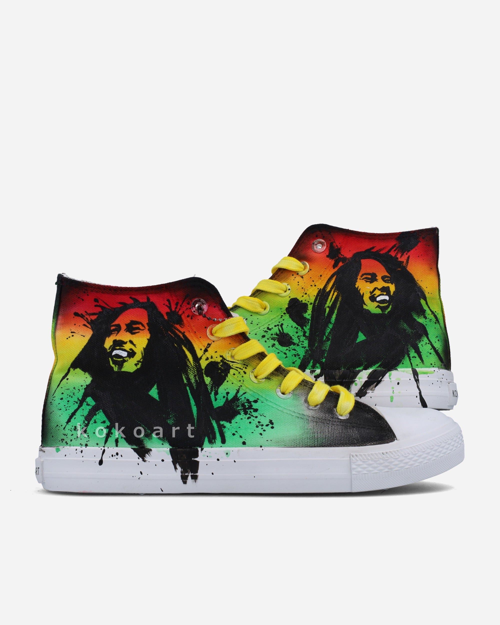 Music Hand Painted Shoes