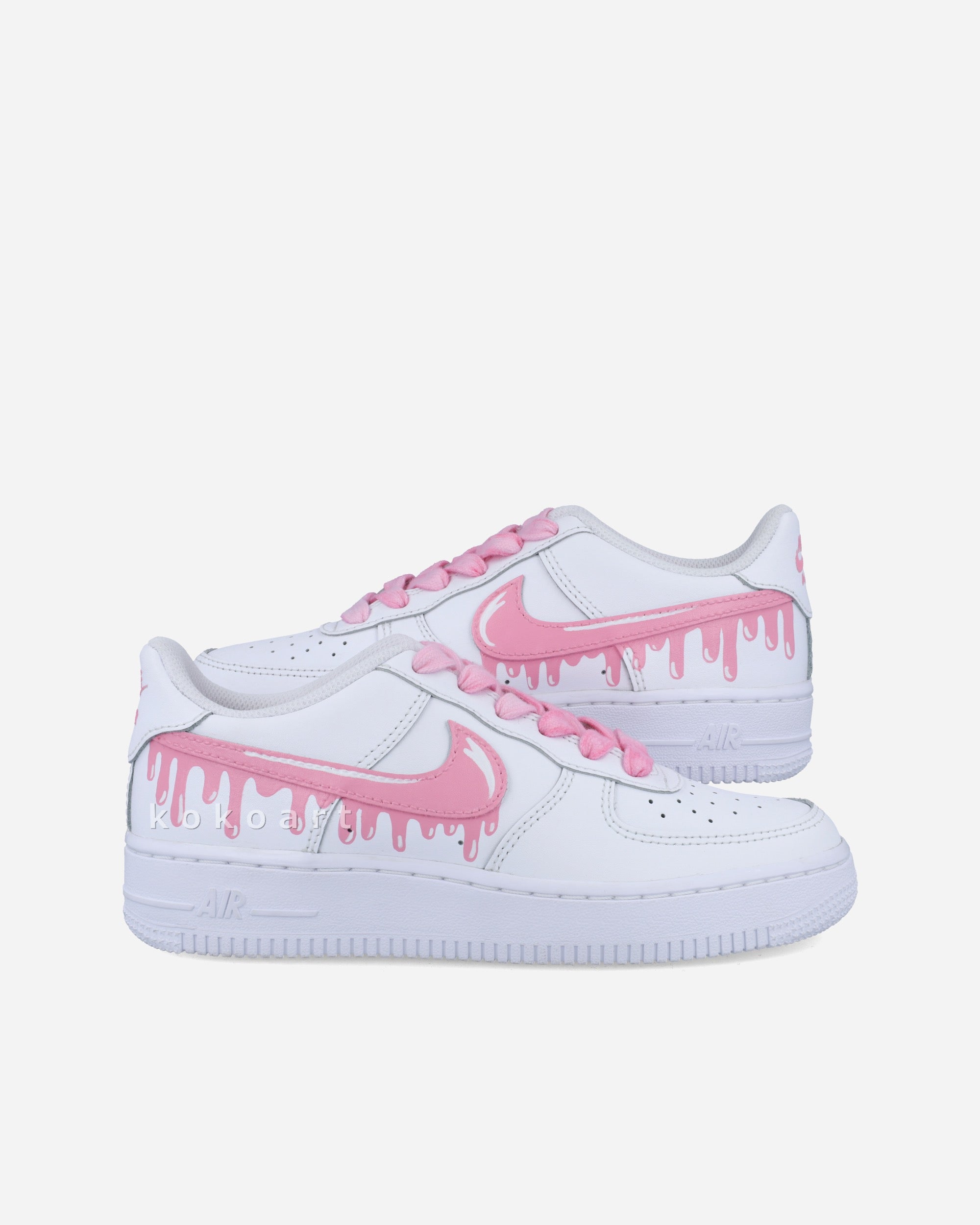 AF1 Candy Pink Dripping